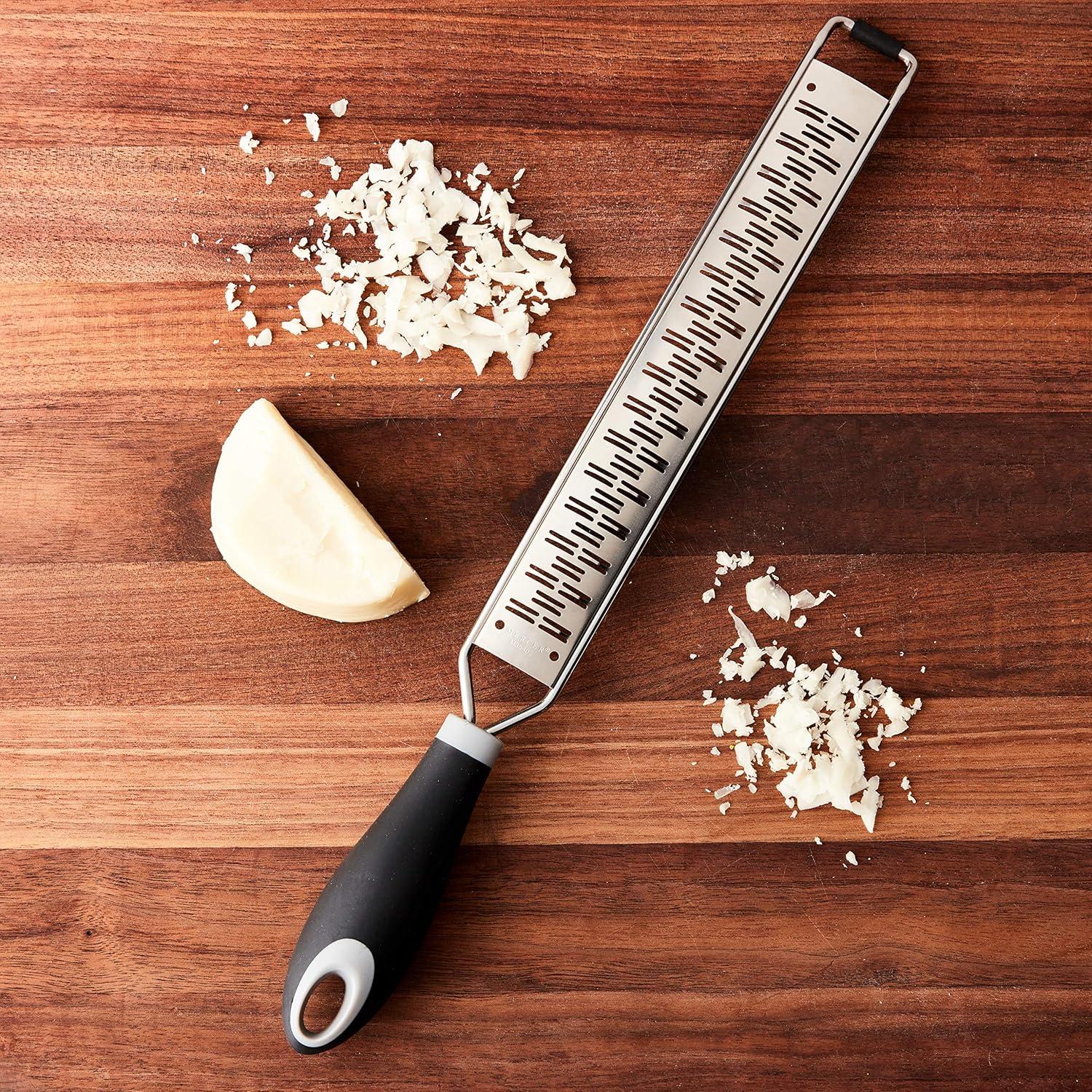 Mercer 15" Stainless Steel Ribbon Grater with Poly Handle