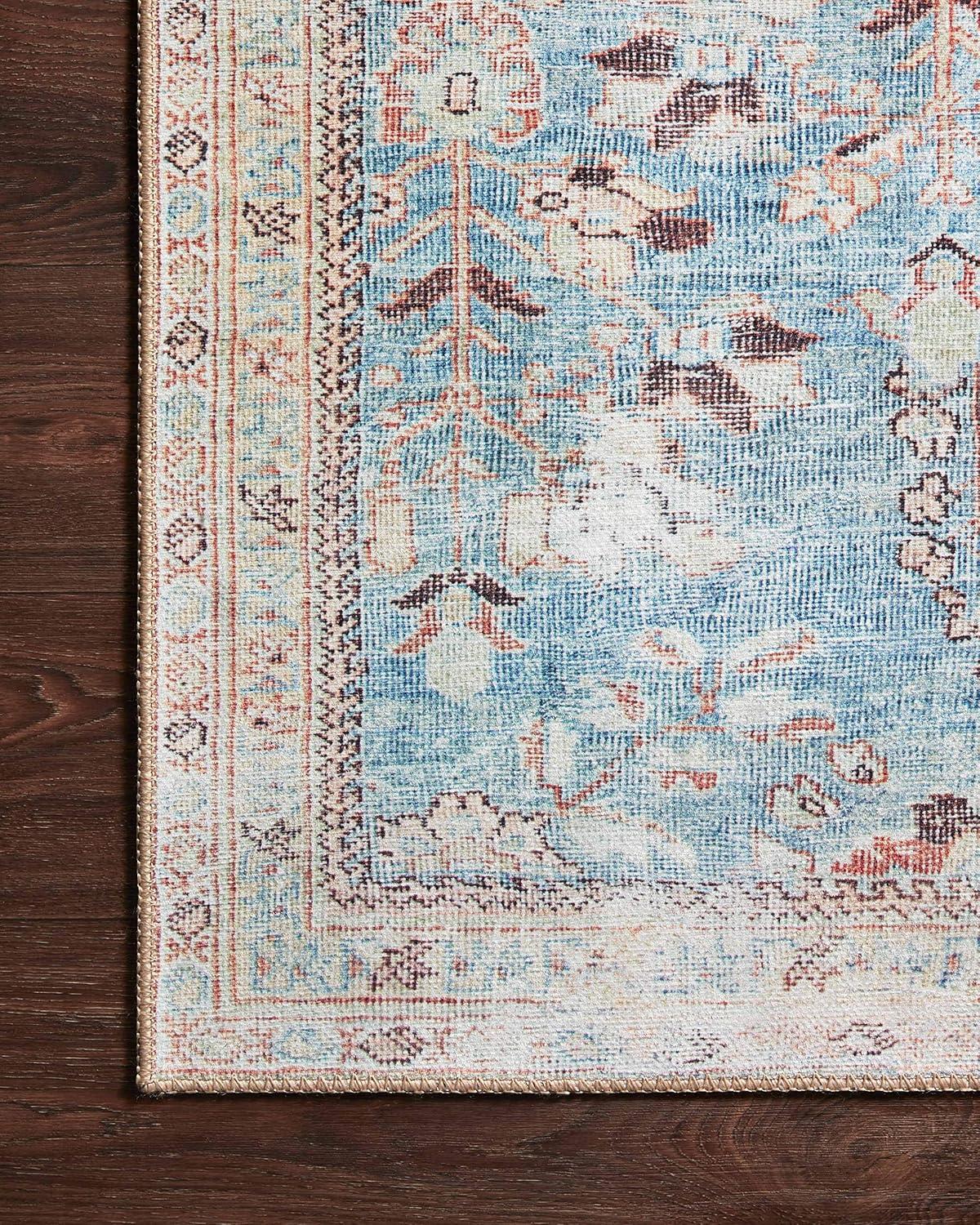 Loloi II Wynter WYN-06 Teal / Multi Oriental Area Rug 8'-6" x 11'-6"