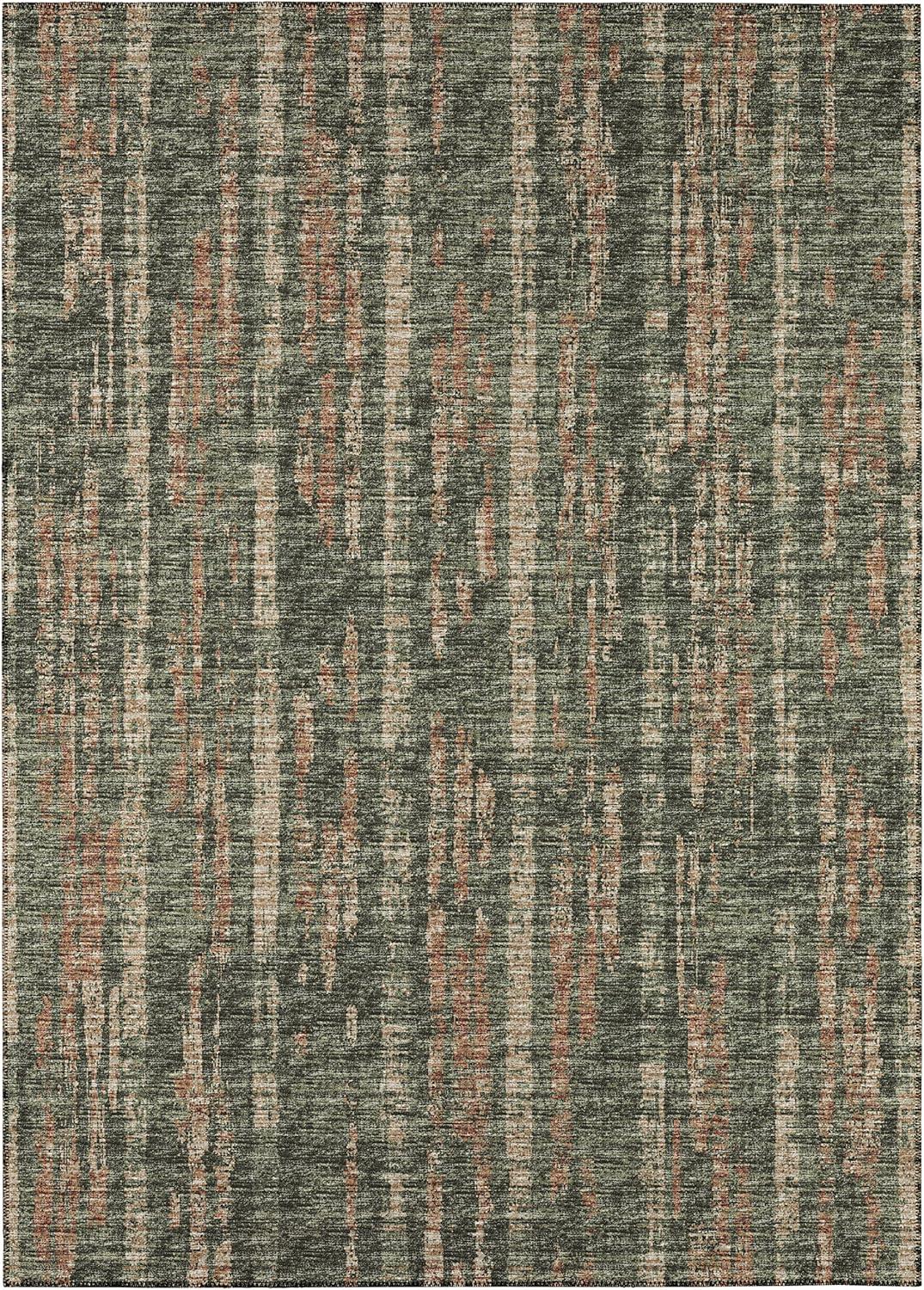 Chenille Abstract Rug