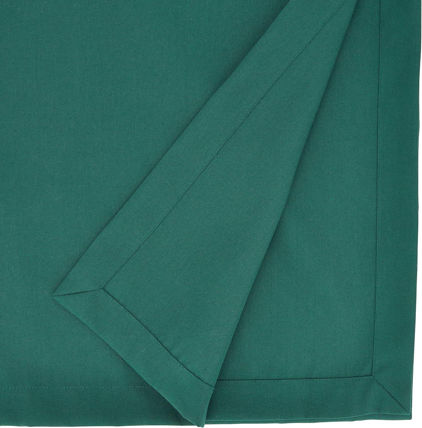 Emerald Green Polyester Everyday Table Runner