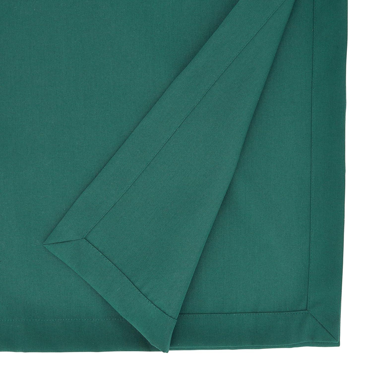 Saro Lifestyle Solid Color Everyday Table Runner, Jasper Green, 16" x 120"