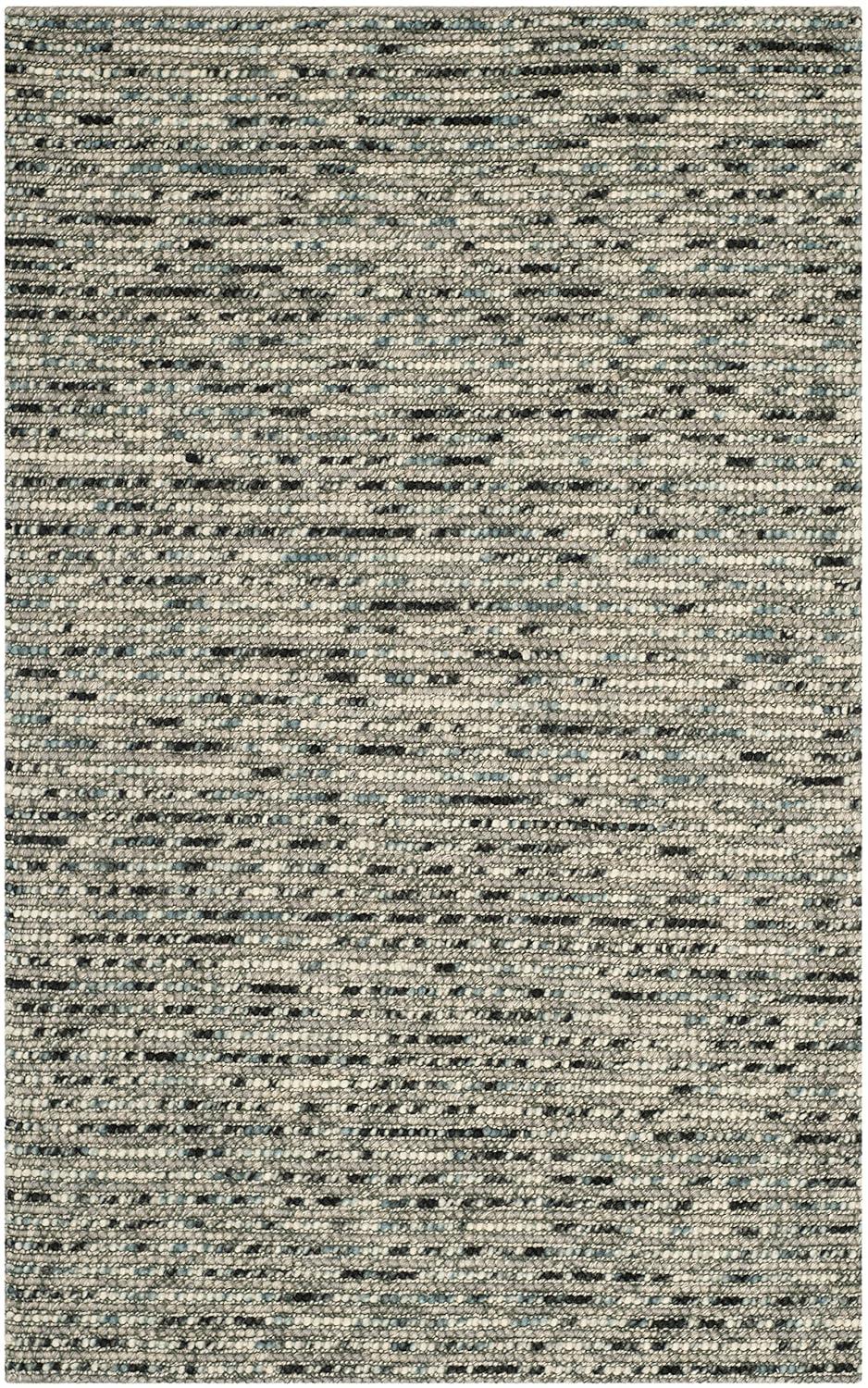 Bohemian BOH525 Hand Woven Area Rug - Grey/Multi - 6'x9' - Safavieh.