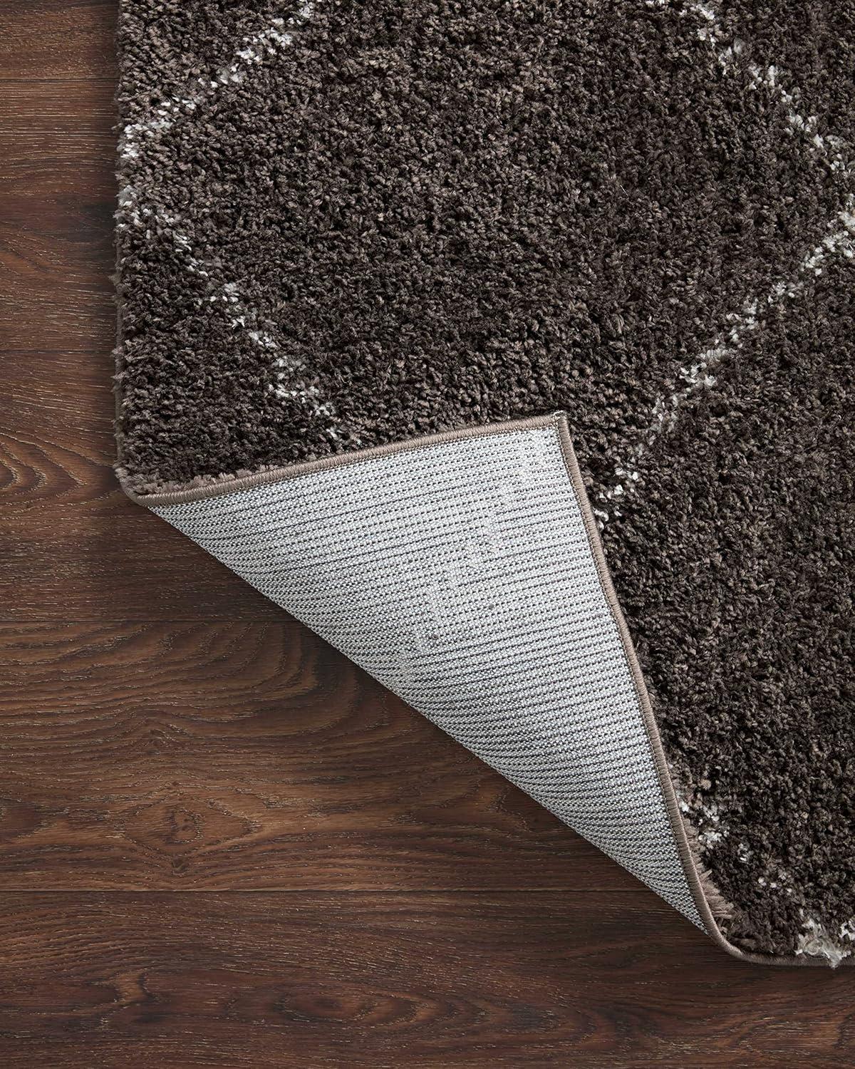 Loloi Bliss Shag Bark / Grey 9'-3" x 13' Area Rug