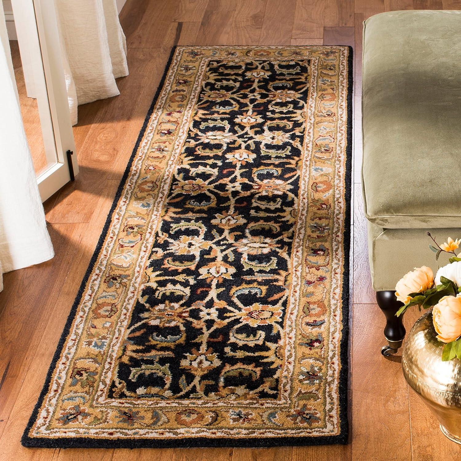 Classic CL758K Hand Tufted Area Rug - Rust/Camel - 4'x6' - Safavieh..