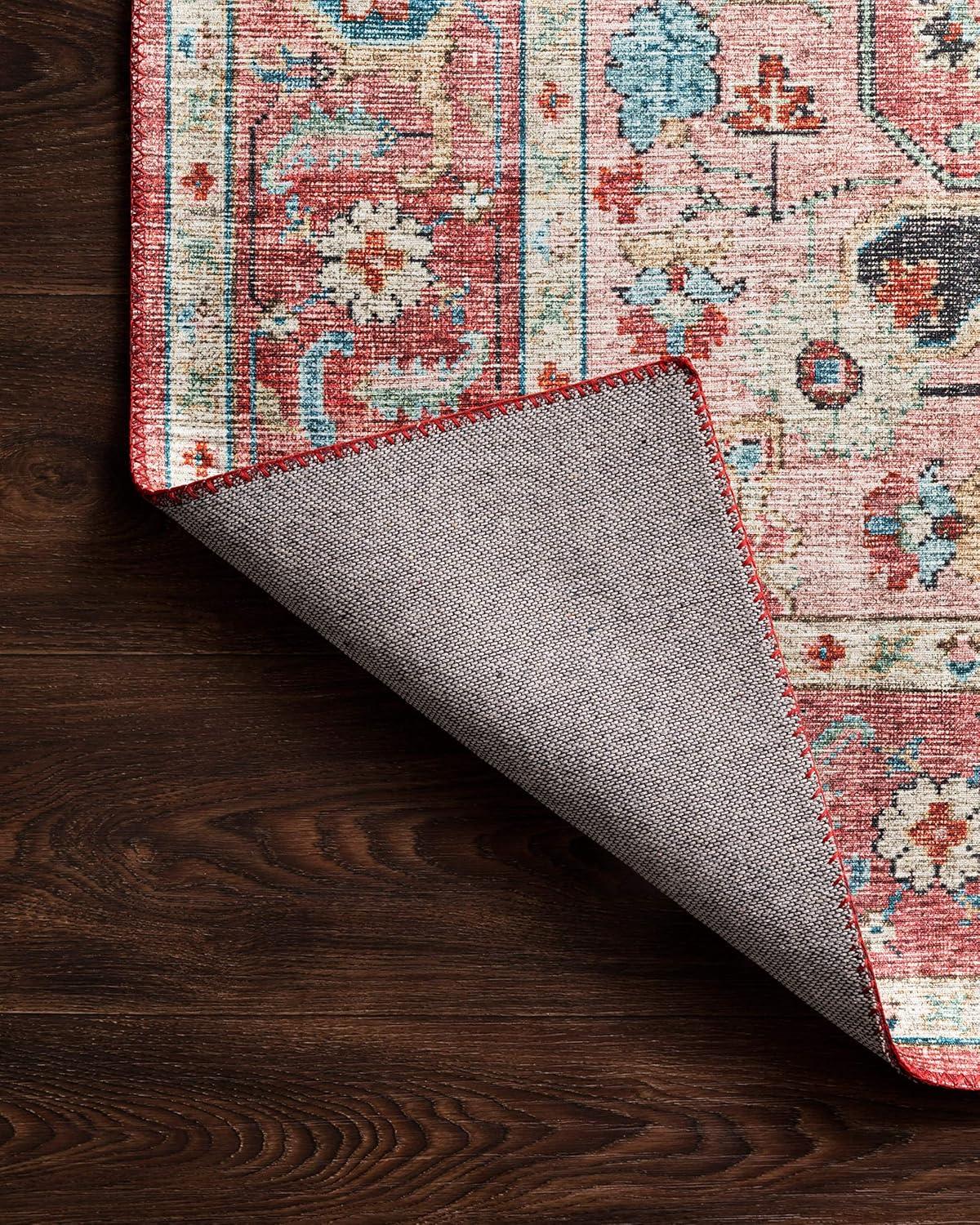 Loloi II Skye Oriental Brick / Ocean Area Rug