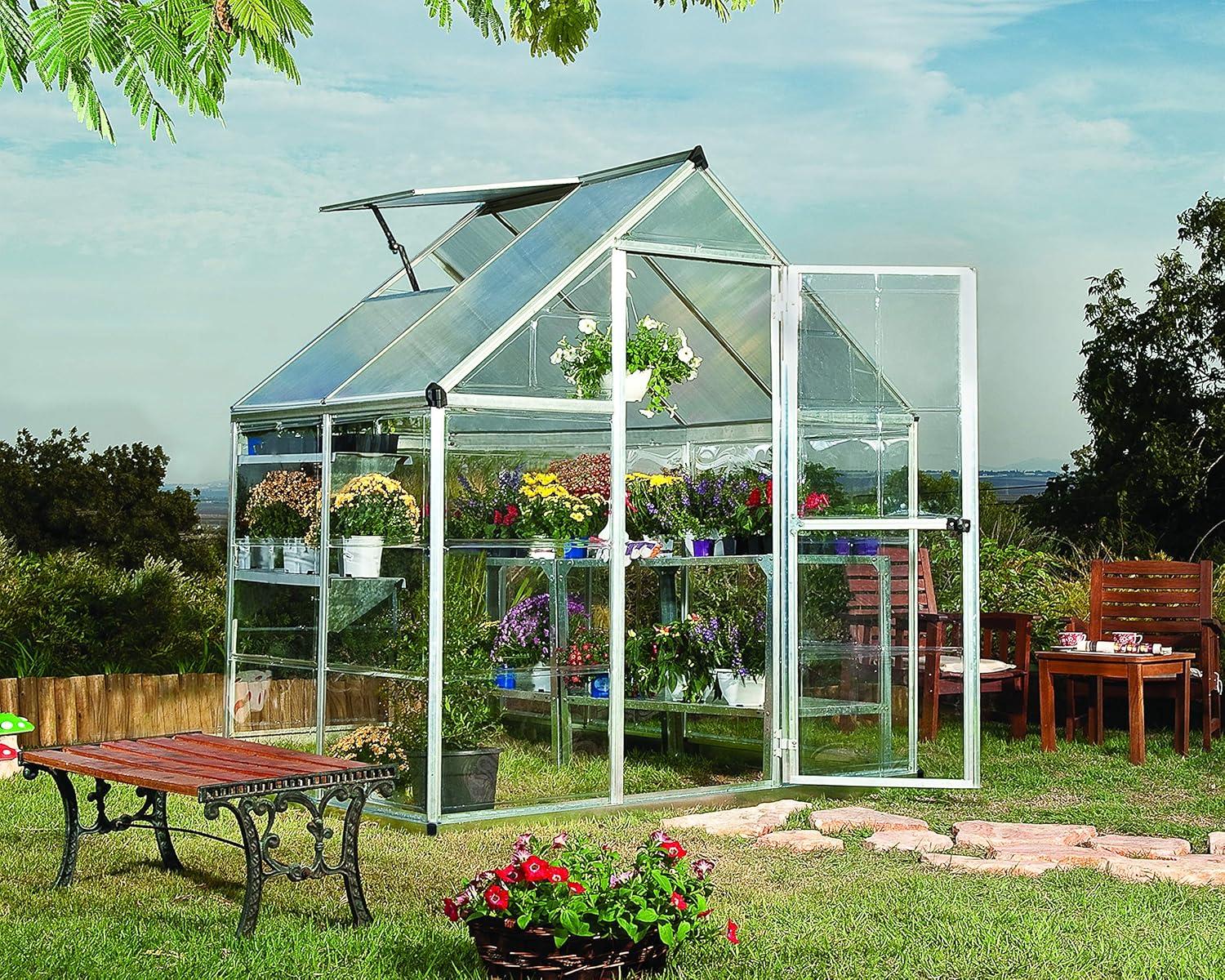 Canopia Palram - Canopia Hybrid Polycarbonate Hobby Greenhouse & Reviews | Wayfair