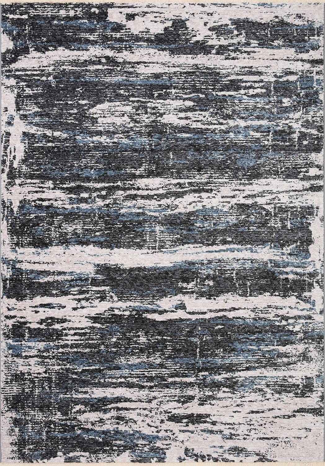 Loloi II Vance Collection VAN-04 Charcoal/Multi 5'-3" x 7'-9" Area Rug