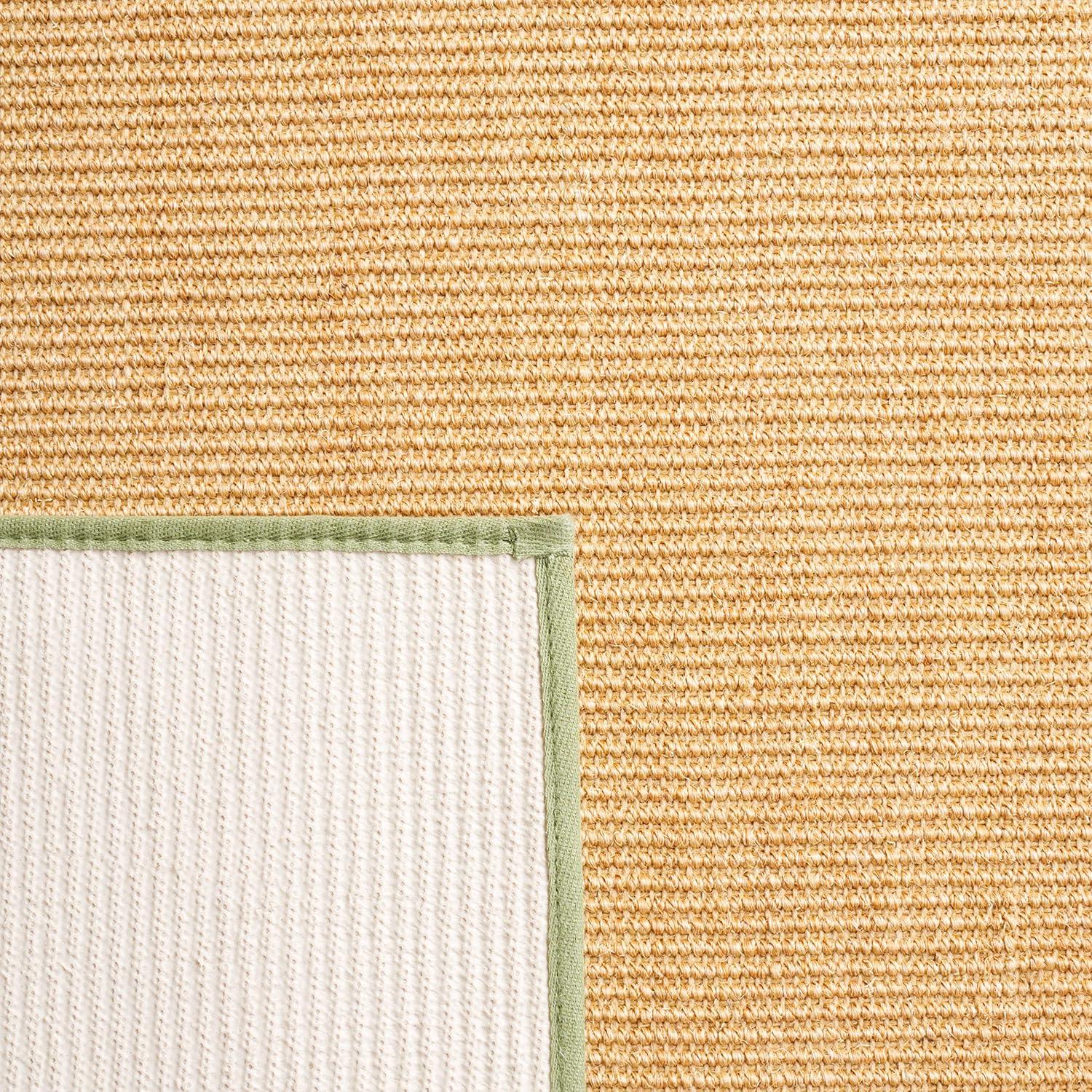 Martha Stewart Rugs Martha Stewart Sisal/Jute Solid Color Rug in Yellow