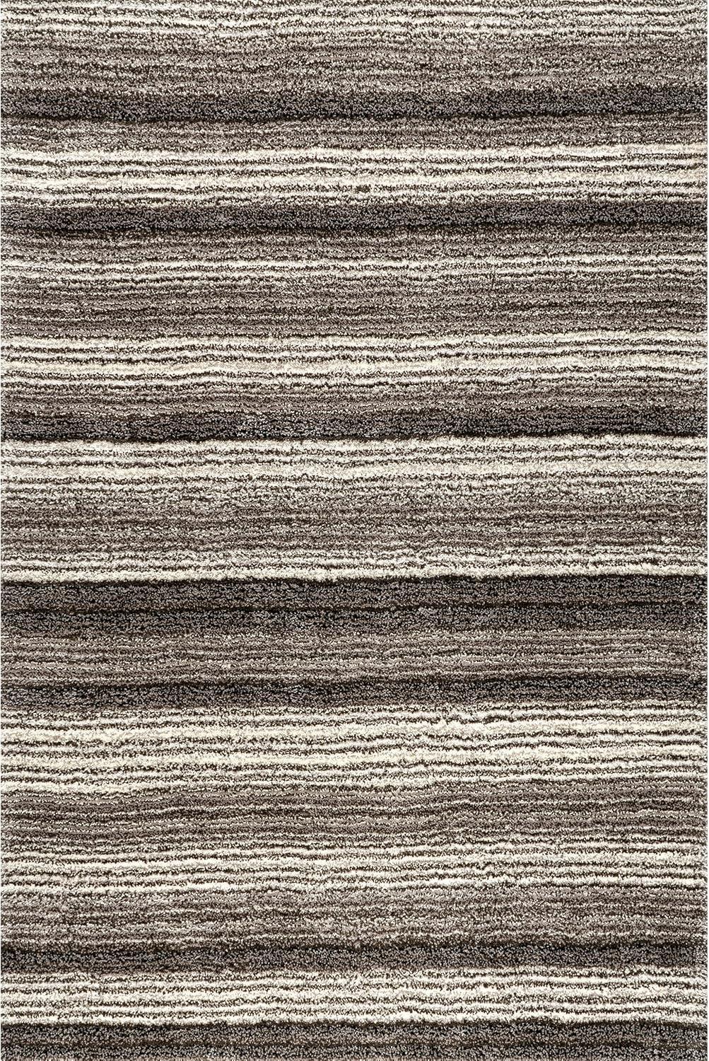 nuLOOM Classie Hand Tufted Shag Area Rug, 10' x 14', Gray Multi