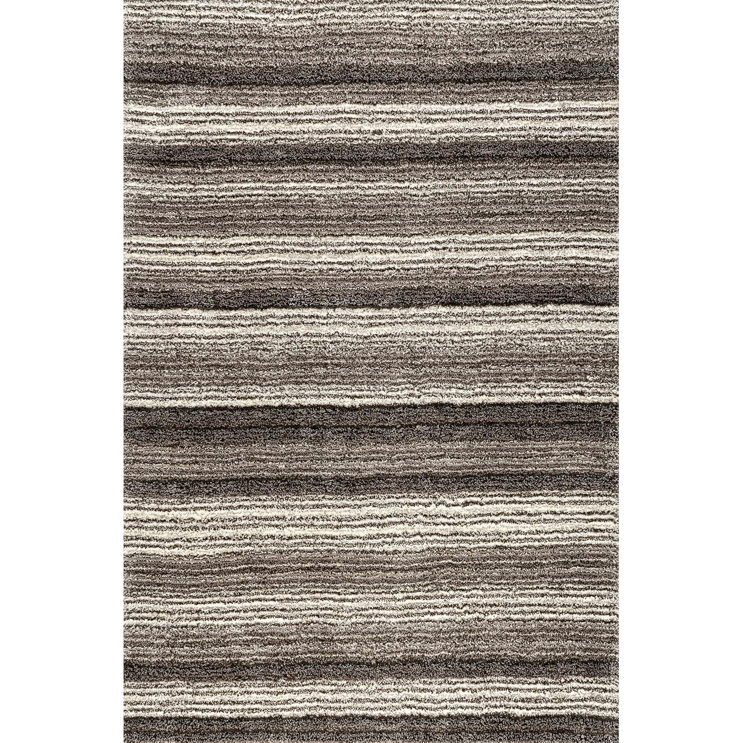 nuLOOM Classie Hand Tufted Shag Area Rug, 10' x 14', Gray Multi