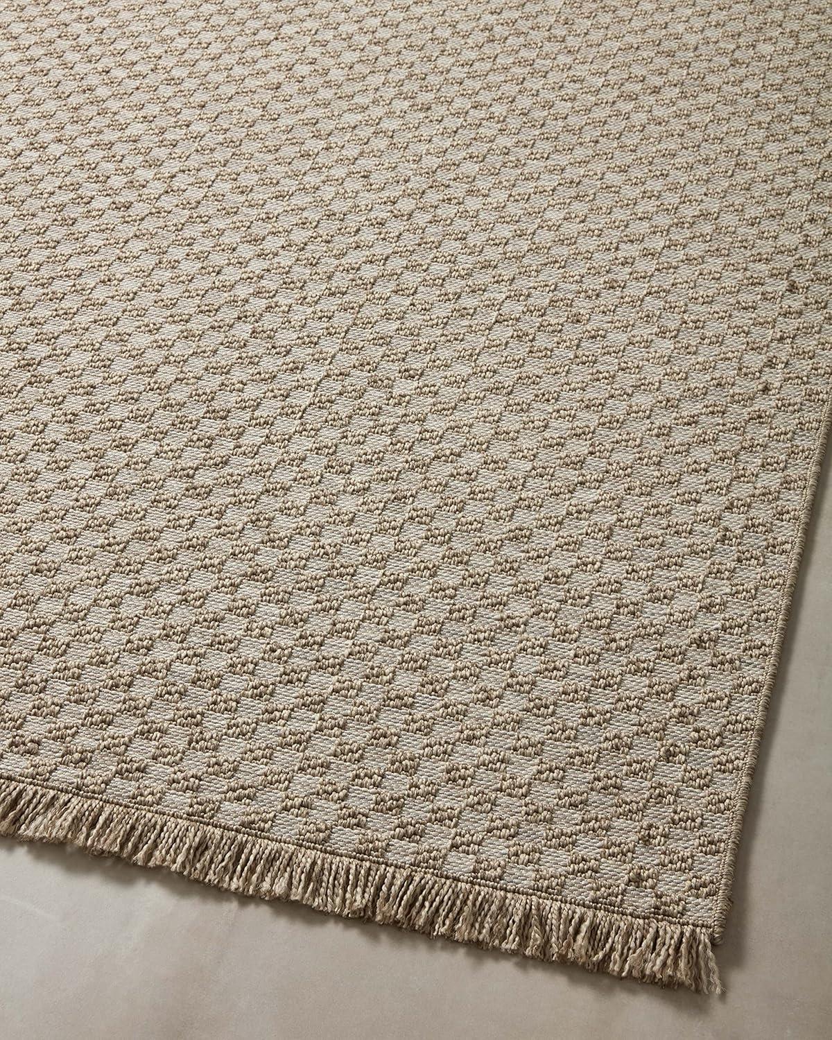 Natural Beige Flat Woven Polypropylene Runner Rug 2'-3" x 10'-0"