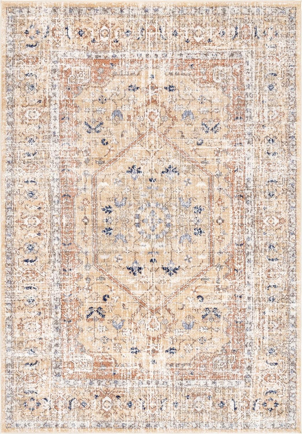 Nuloom Jacquie Vintage Floral Indoor Area Rug