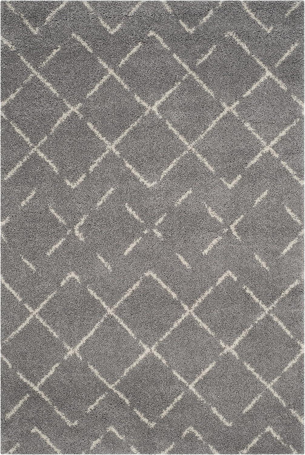 Arizona Shag ASG743 Power Loomed Area Rug  - Safavieh