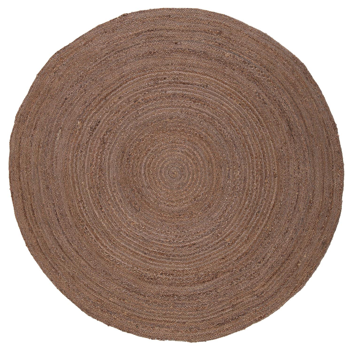August Grove® Lupica Natural Fiber Hand Woven Jute Solid Color Rug