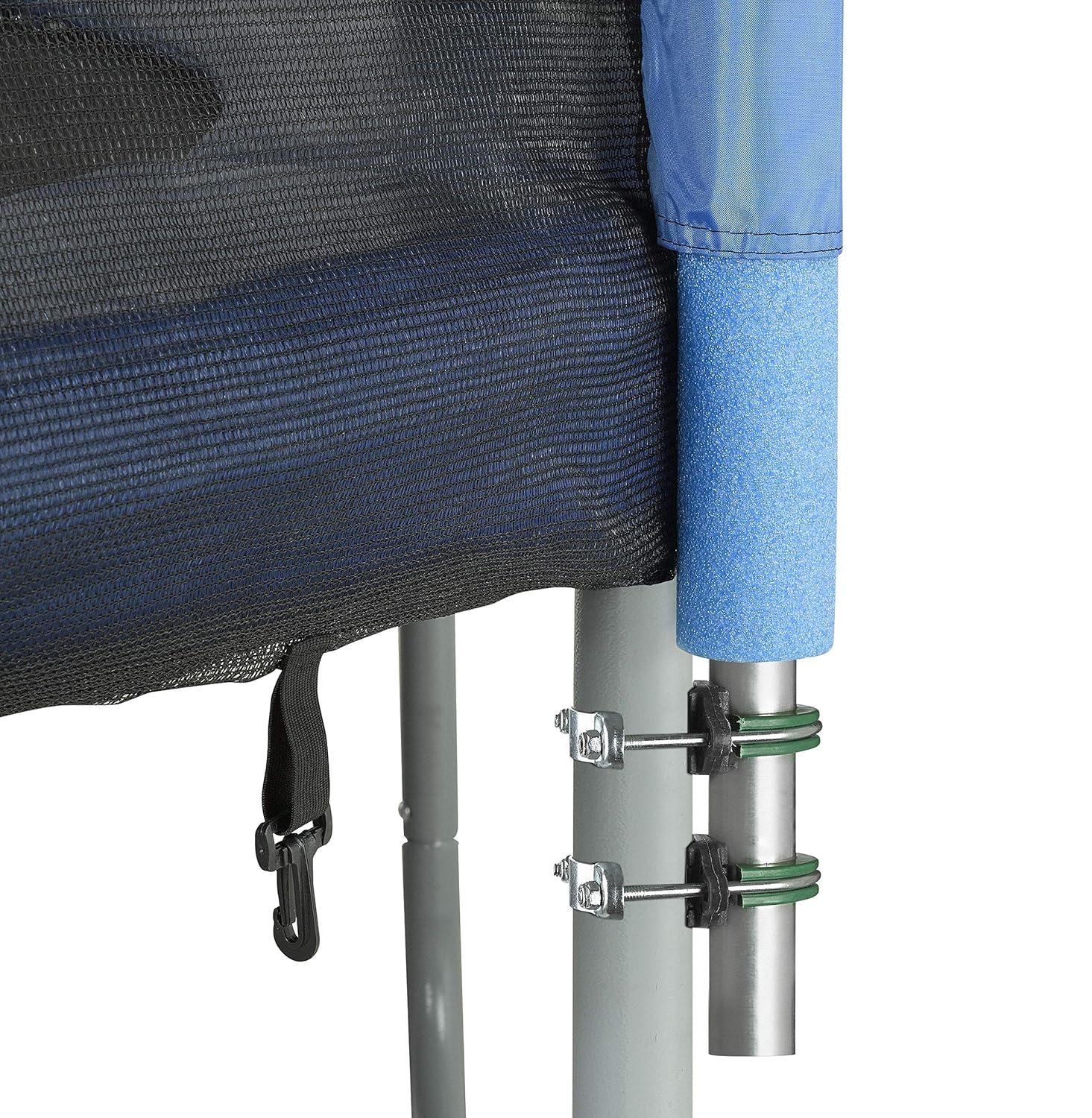 Upper Bounce Machrus 7.5' Trampoline Safety Enclosure with Net, Poles and Foam Sleeves - Trampoline not Included