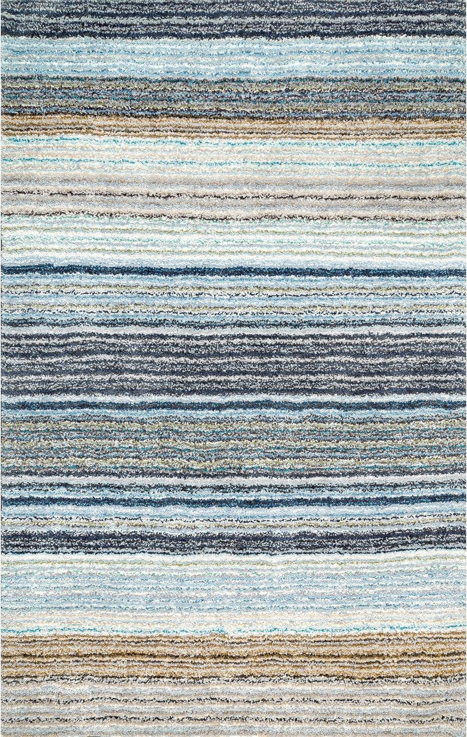 Nuloom Drey Striped Shag Indoor Area Rug