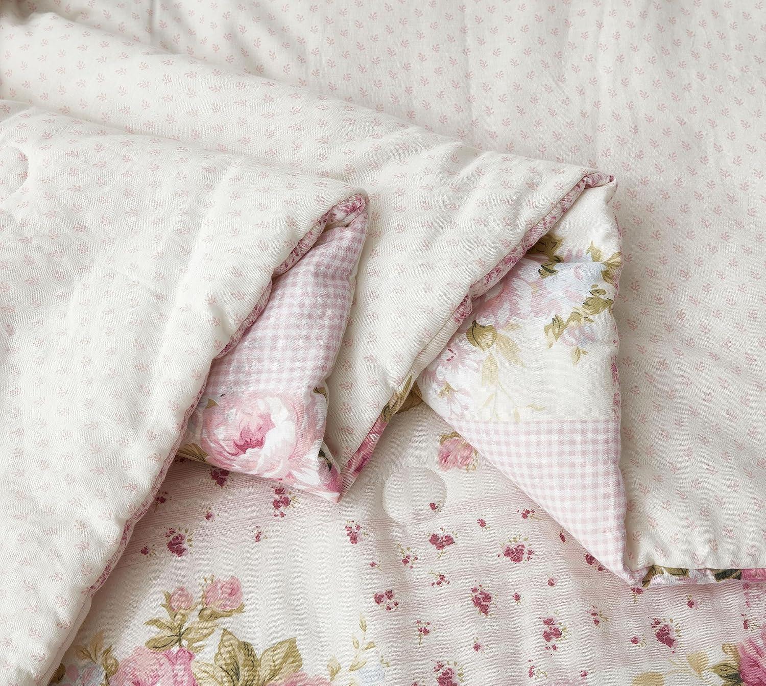 Cotton Ring Stitch Comforter Set