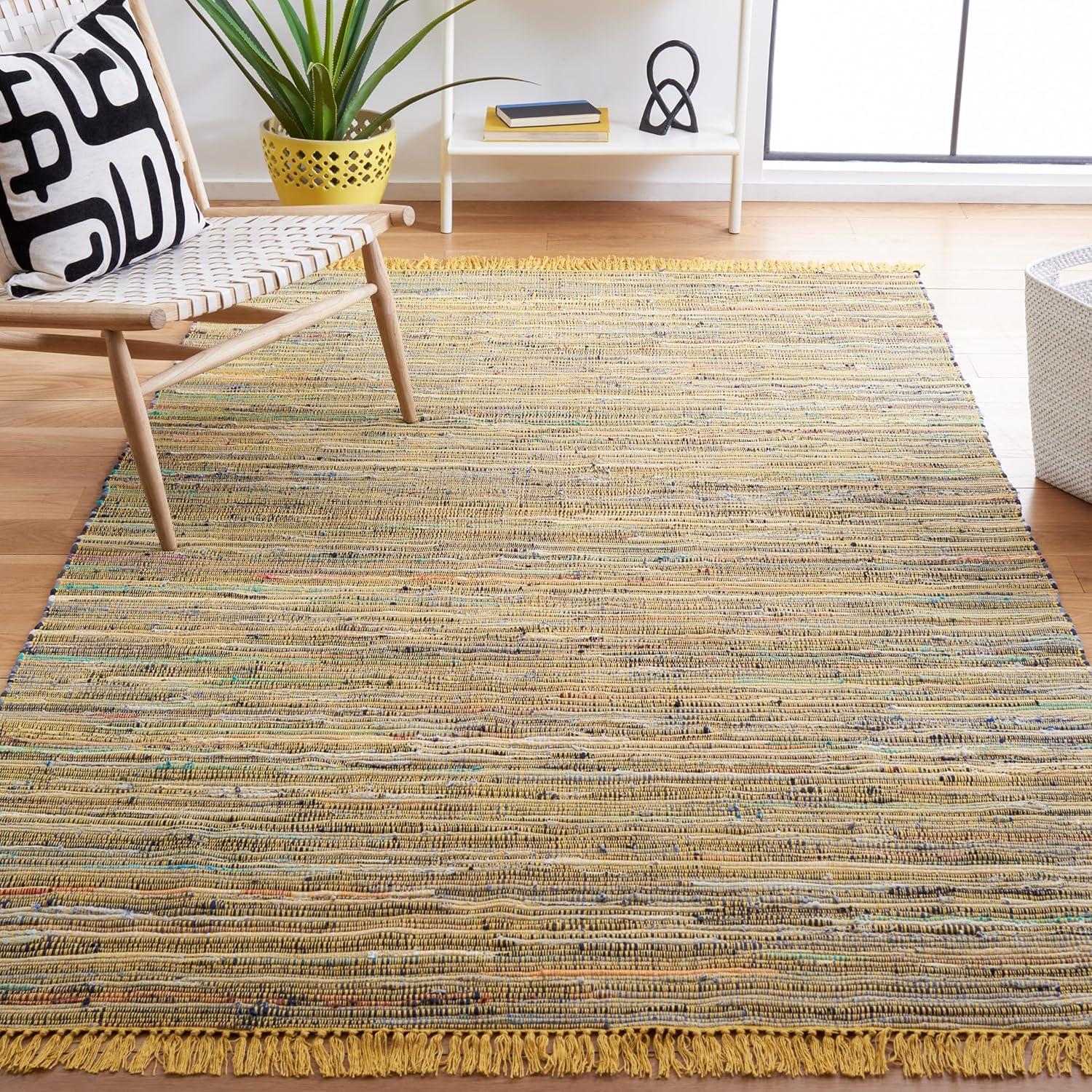 Rag Area Rug RAR121 Hand Woven Area Rug  - Safavieh