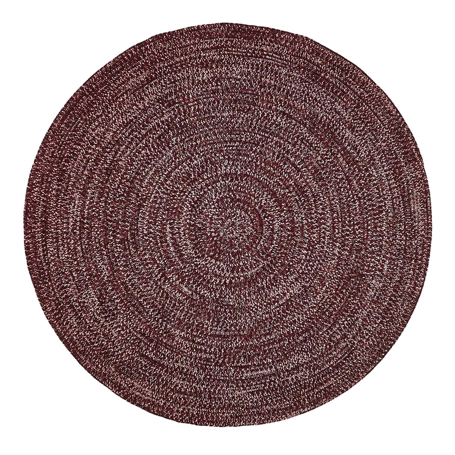 24" x 108" Chenille Solid Collection Mauve Reversible Indoor Area Utility Runner Rug - Better Trends