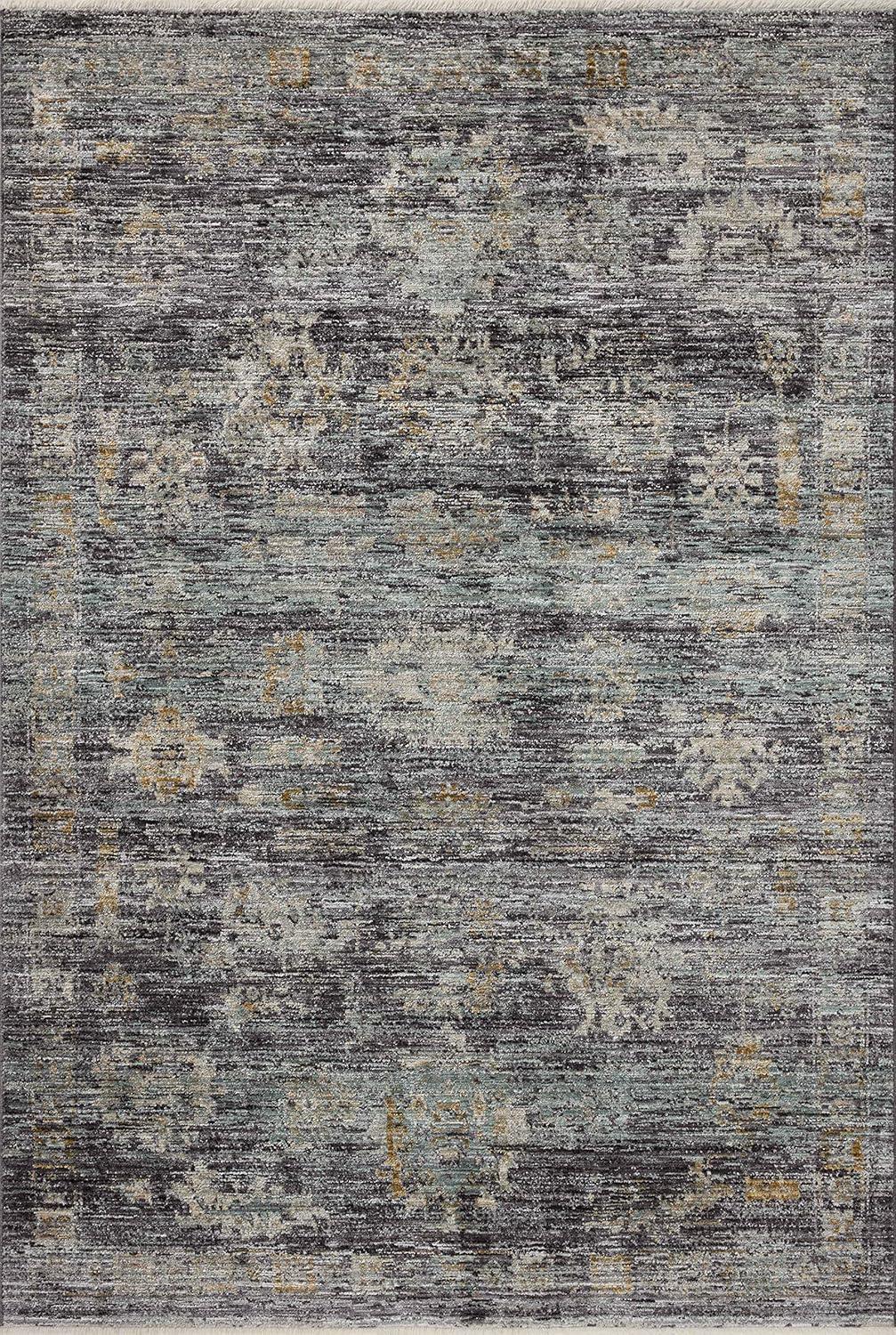 Jean Stoffer x Loloi Katherine Ink / Jade Area Rug