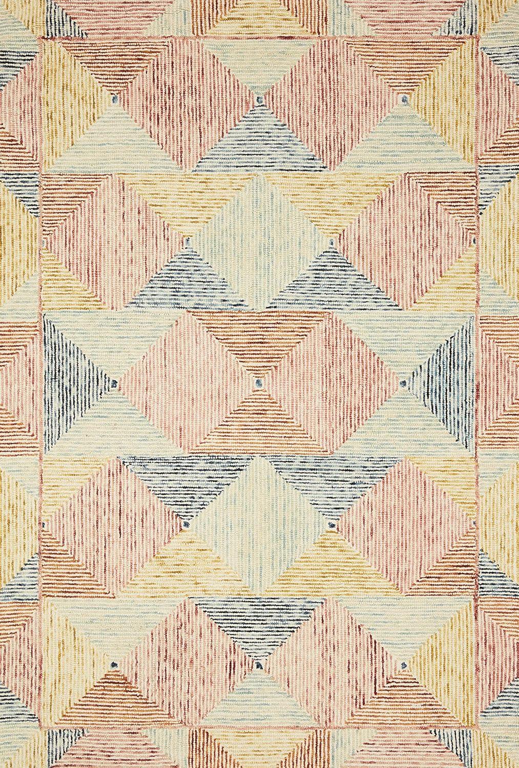 Loloi II Spectrum Geometric Ivory / Multi Area Rug