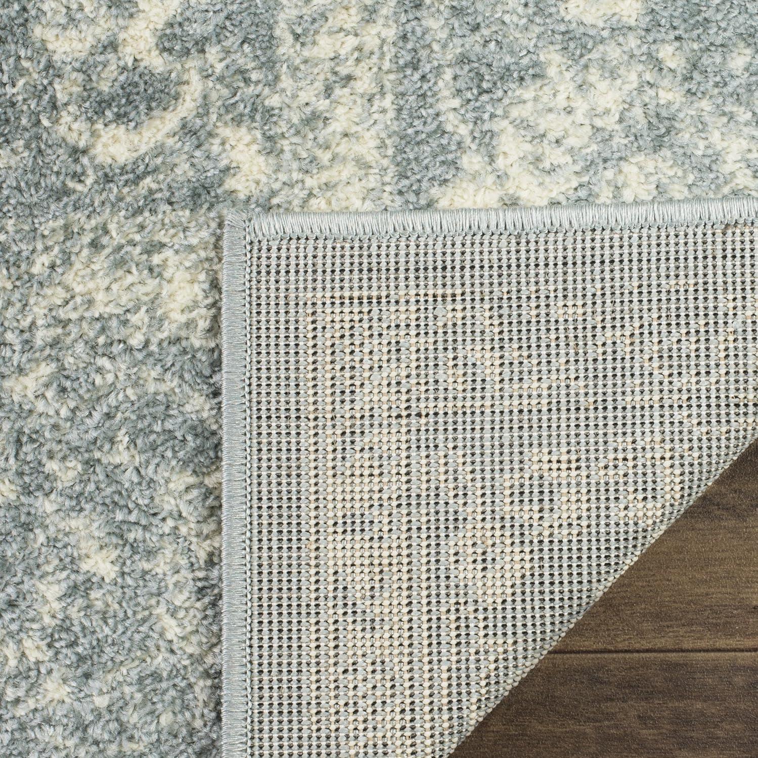 Adirondack ADR109 Machine Made Indoor Accent Rug - Slate/Ivory - 2'-6"x4' - Safavieh