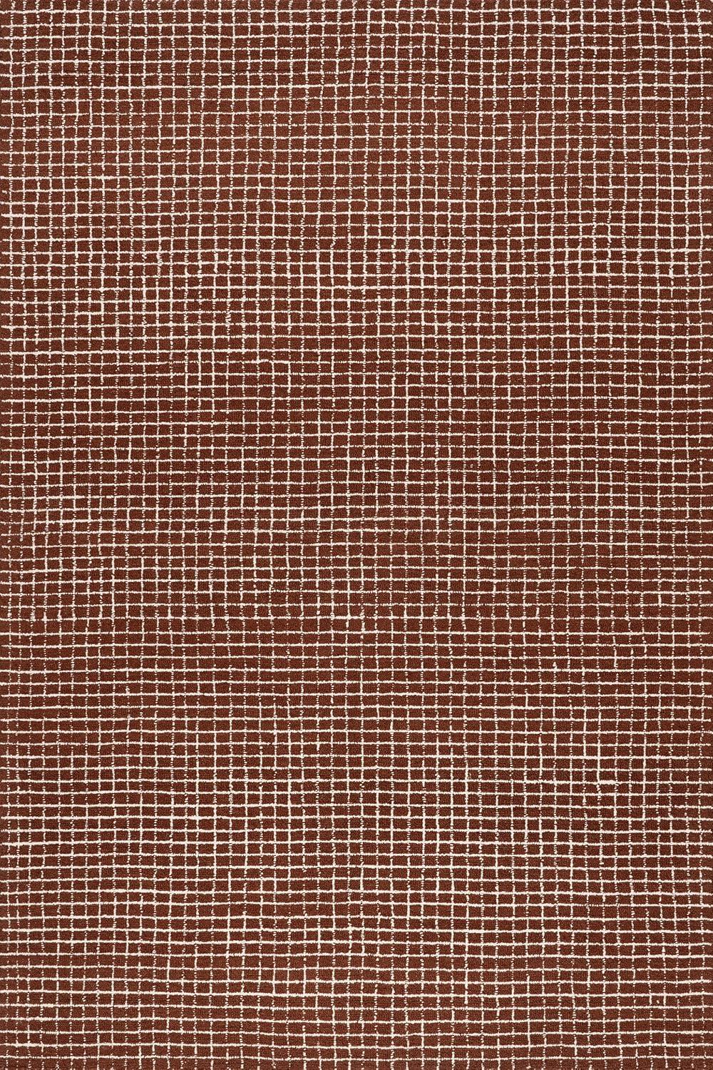 Katasha Checked Wool Area Rug