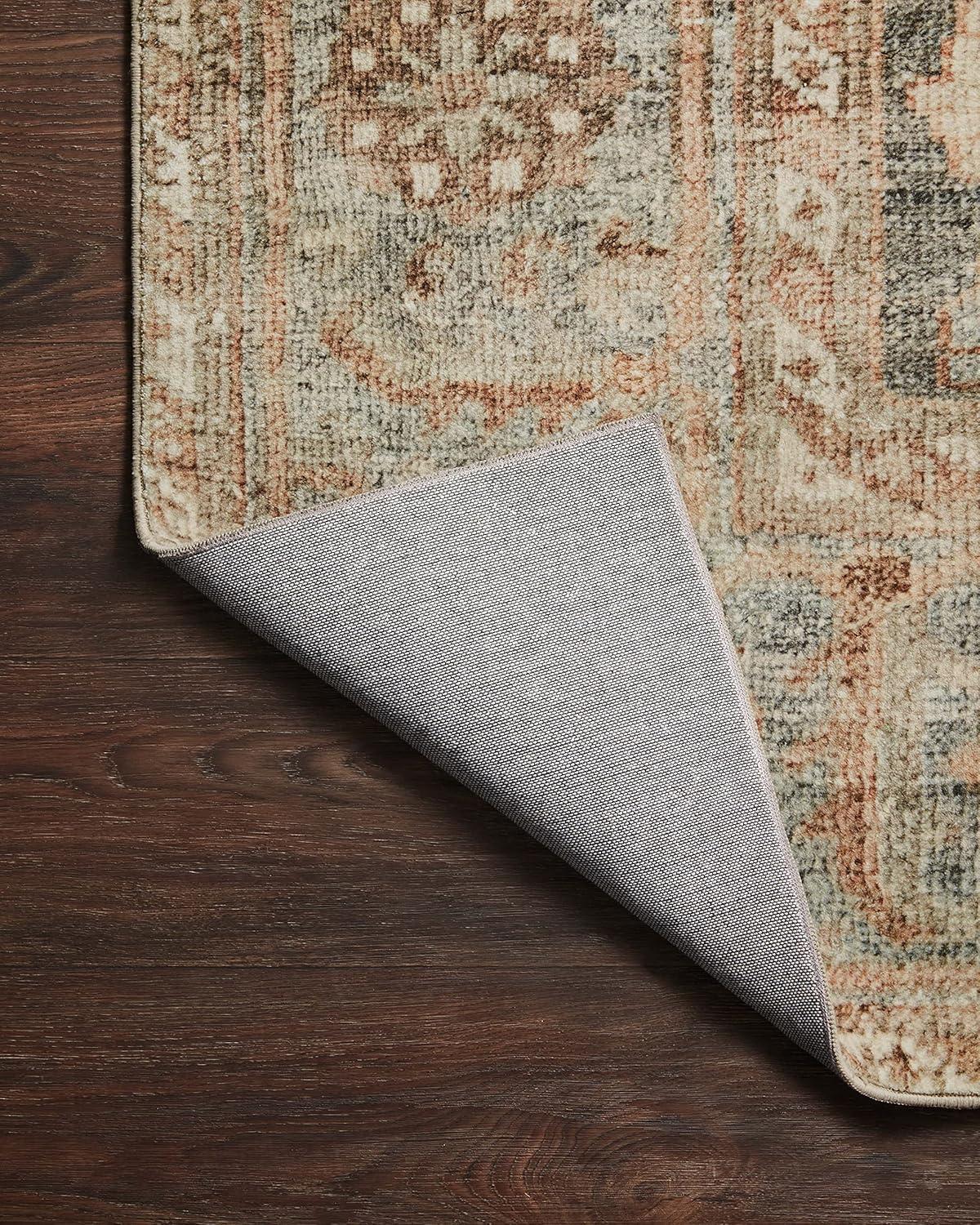 Margot Oriental Ocean/Spice Area Rug Feat. CloudPile