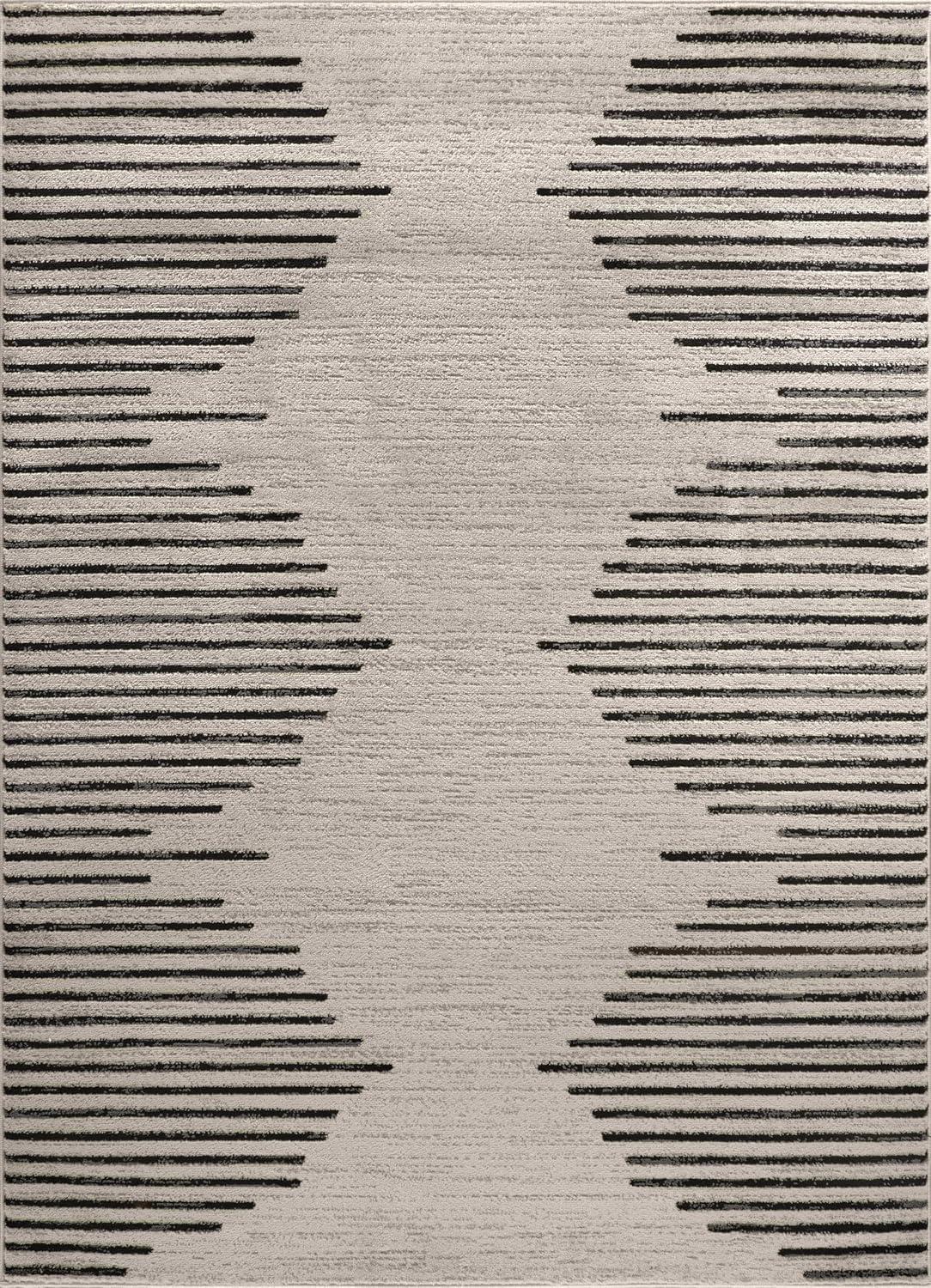 World Rug Gallery Bohemian Stripe Area Rug