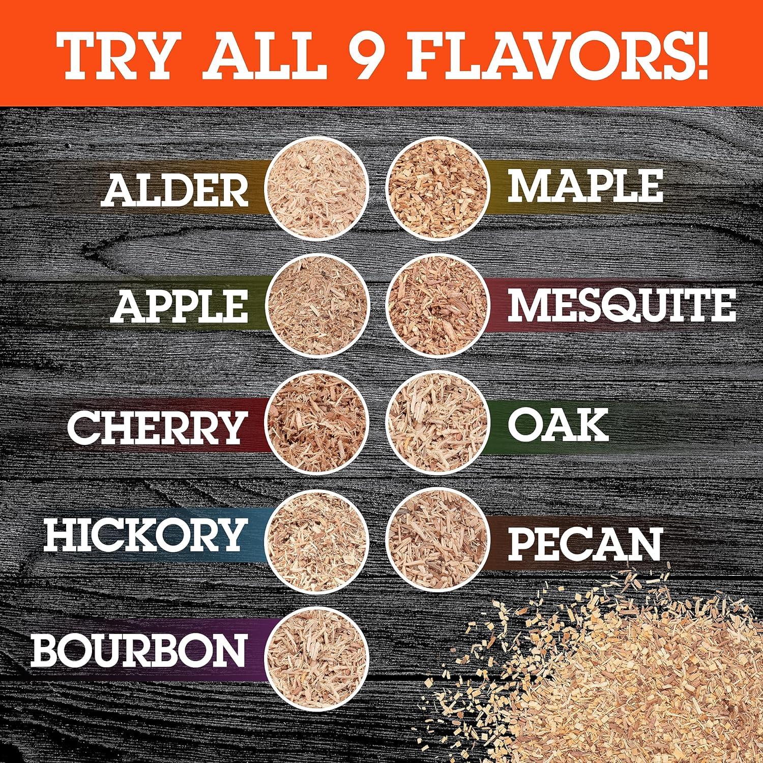 Camerons All Natural Extra Fine Maple BBQ Wood Chips - 260 Cu. in. Bag, Approx 2 Pounds - Kiln Dried Sawdust Shavings for Cocktail Smoking Guns, Smokers, Smoke Boxes - Barbecue Grilling Gifts for Men