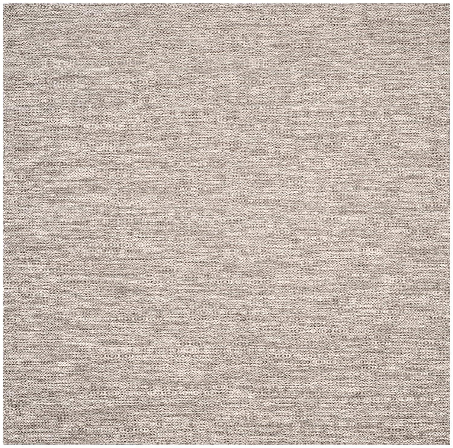 Courtyard CY8520 Power Loomed Indoor and Outdoor Area Rug - Beige/Beige - 5'3"x5'3" - Safavieh