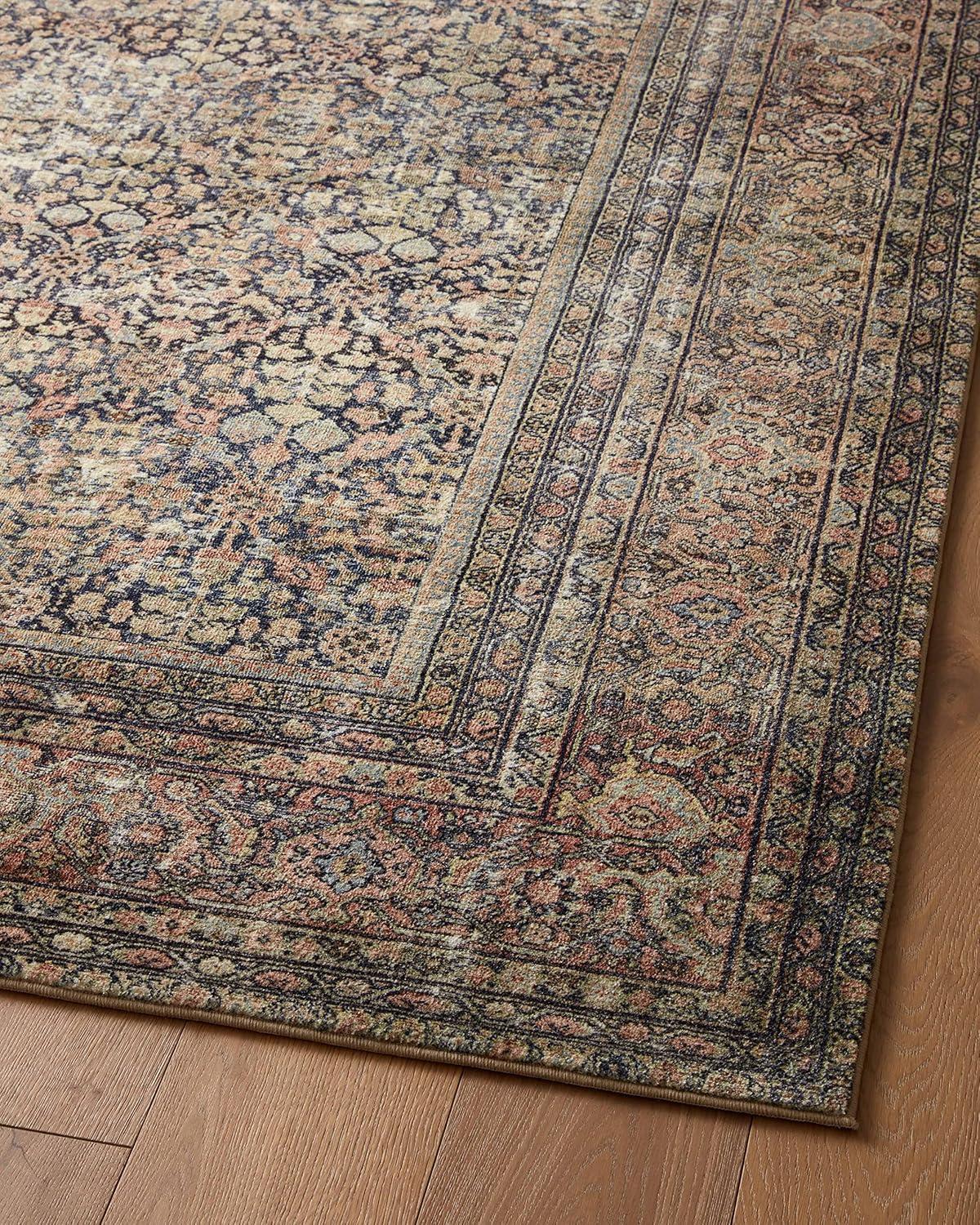 Amber Lewis x Loloi Morgan Denim/Multi Rug