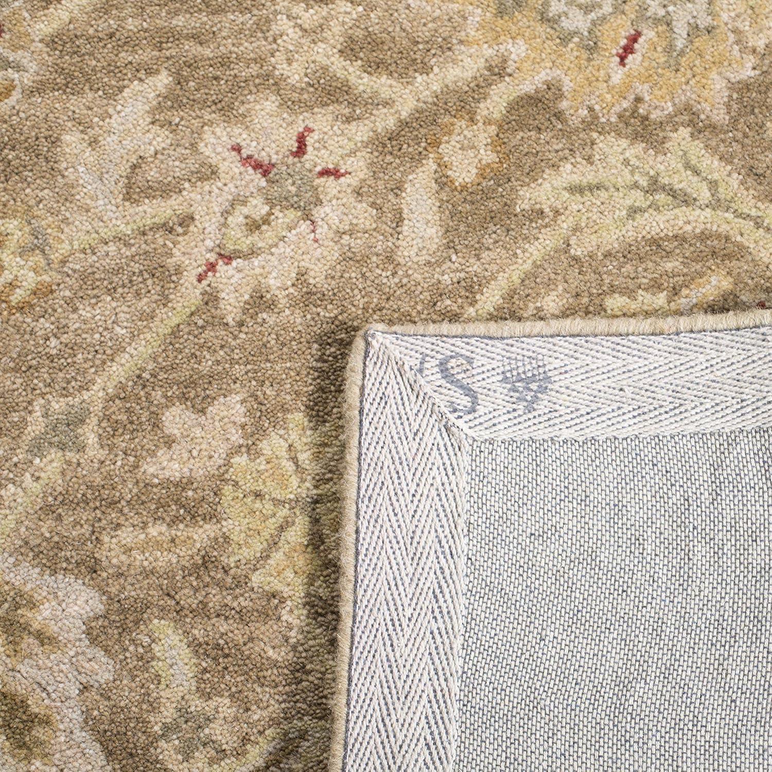 Anatolia AN522 Hand Tufted Indoor Accent Rug - Tan/Ivory - 3'x5' - Safavieh