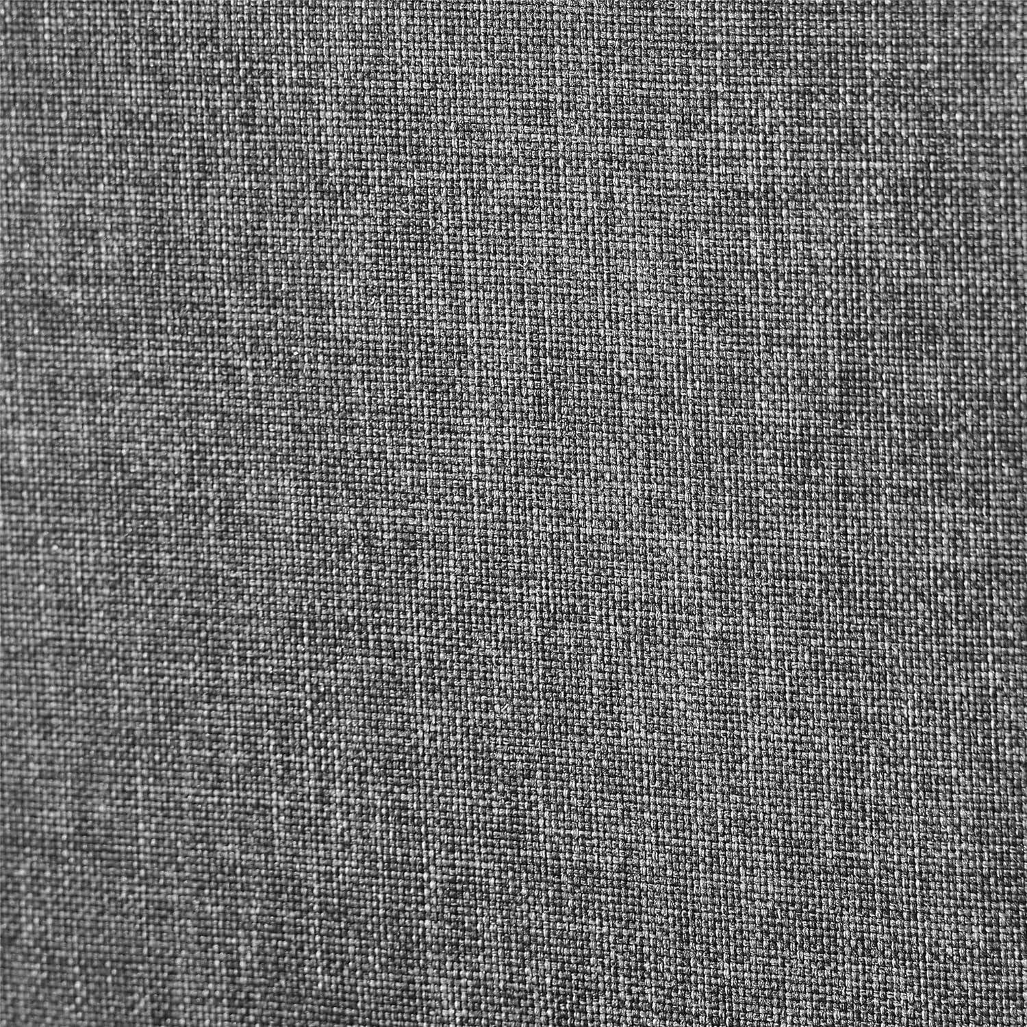 MUSEHOMEINC Cajón de Almacenamiento Debajo de la Cama Tapizado, con 4 Ruedas, Gris