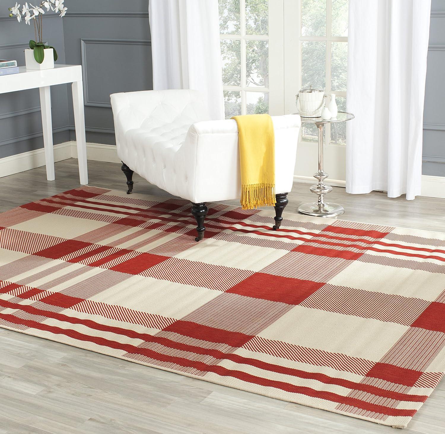 Courtyard Plaid Rug