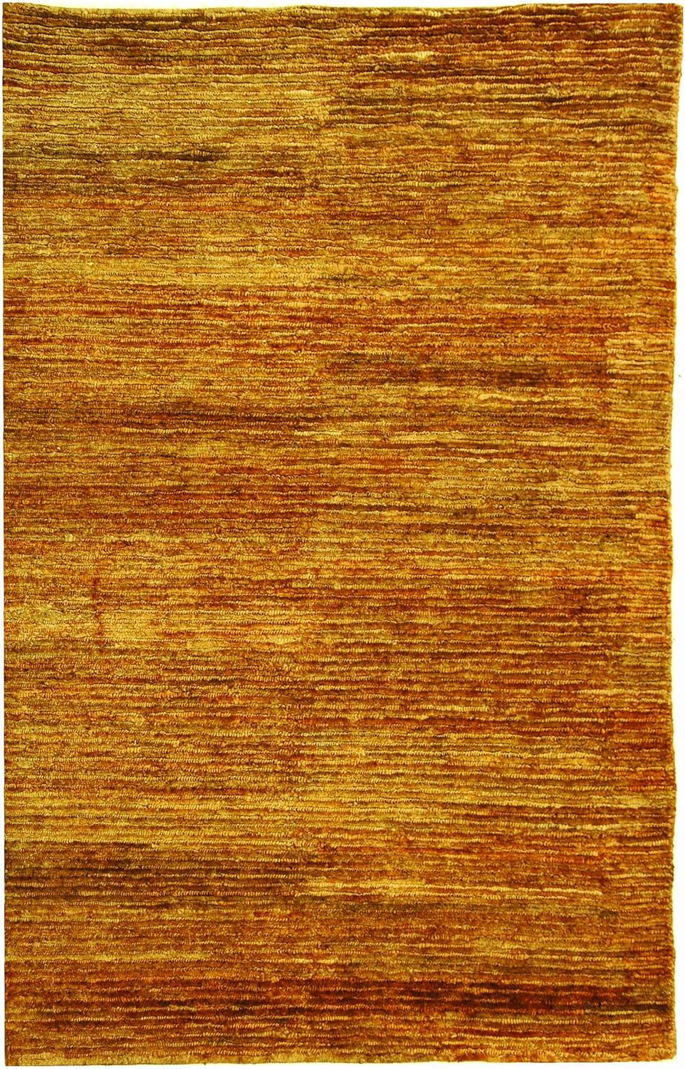 Handmade Natural Jute Rectangular 4' x 6' Rug