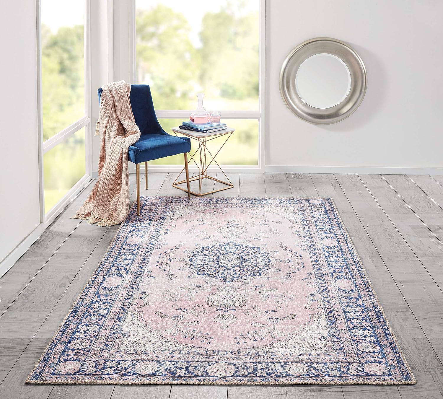 Momeni Oriental Traditional Area Rugs, Pink