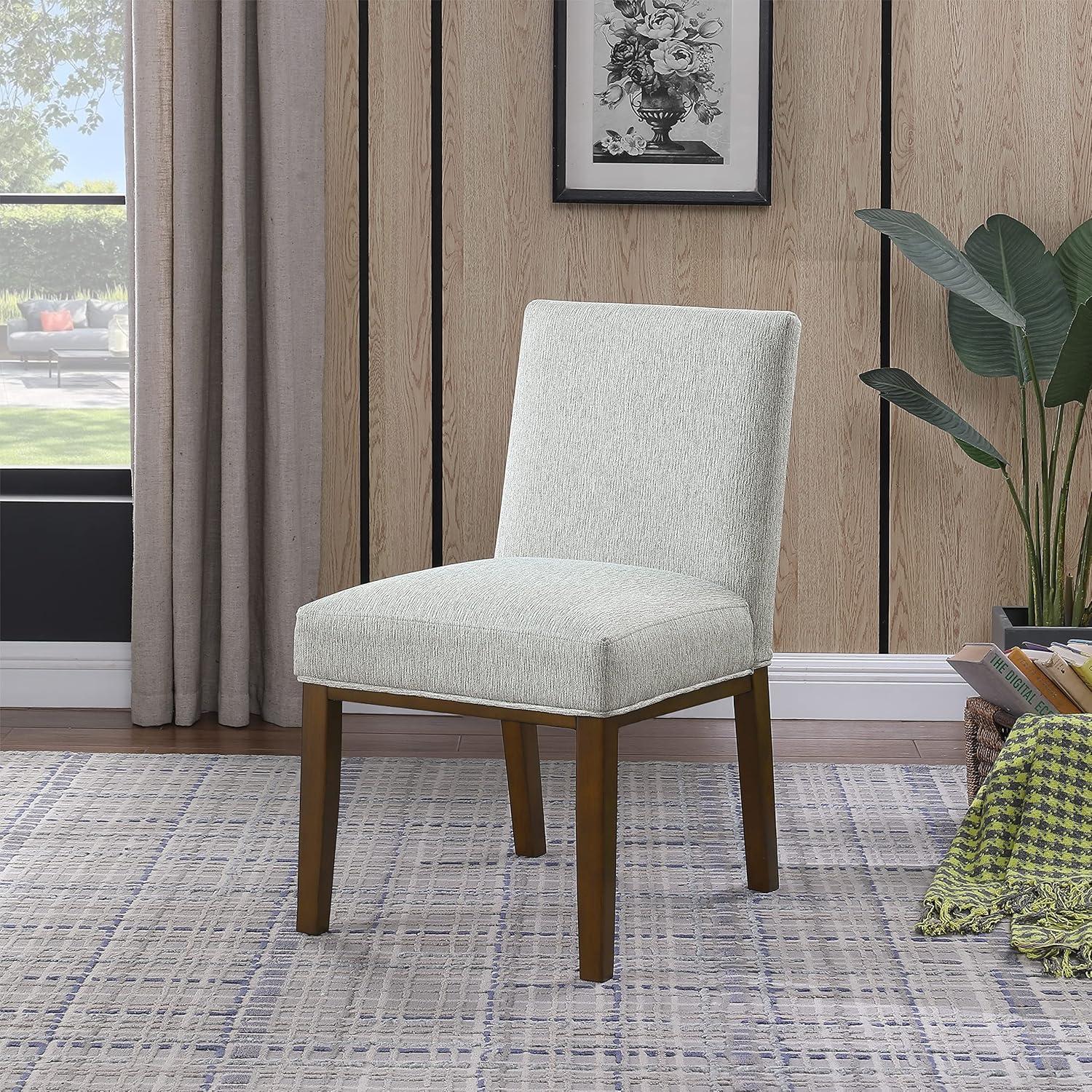 Kolbe Dining Chair Sustainable Gray Woven - HomePop