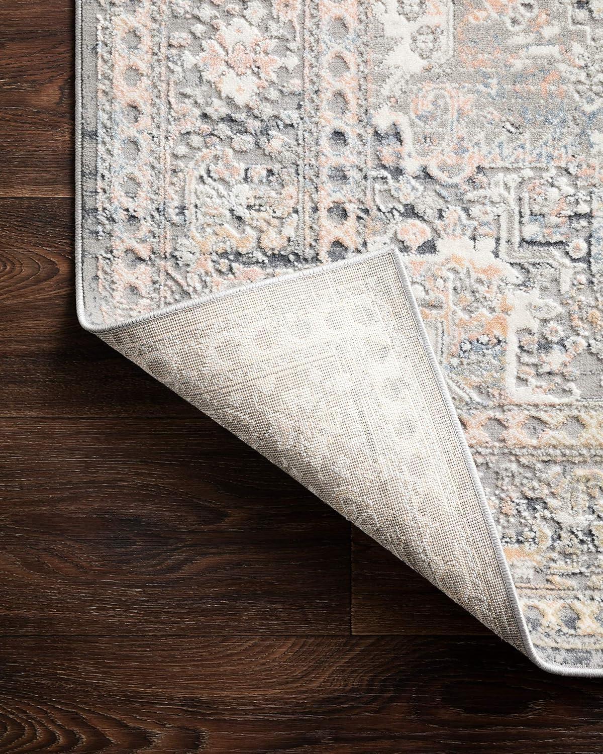 Loloi II Lucia Oriental Grey / Sunset Area Rug