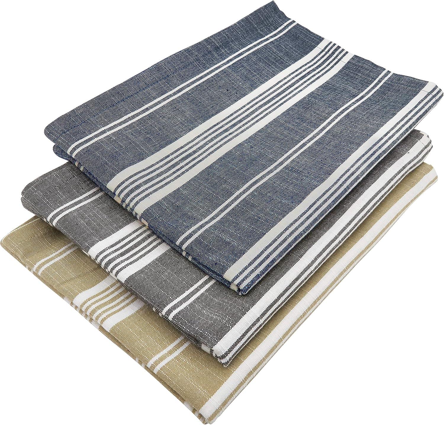 Saro Lifestyle Long Table Runner With Striped Design