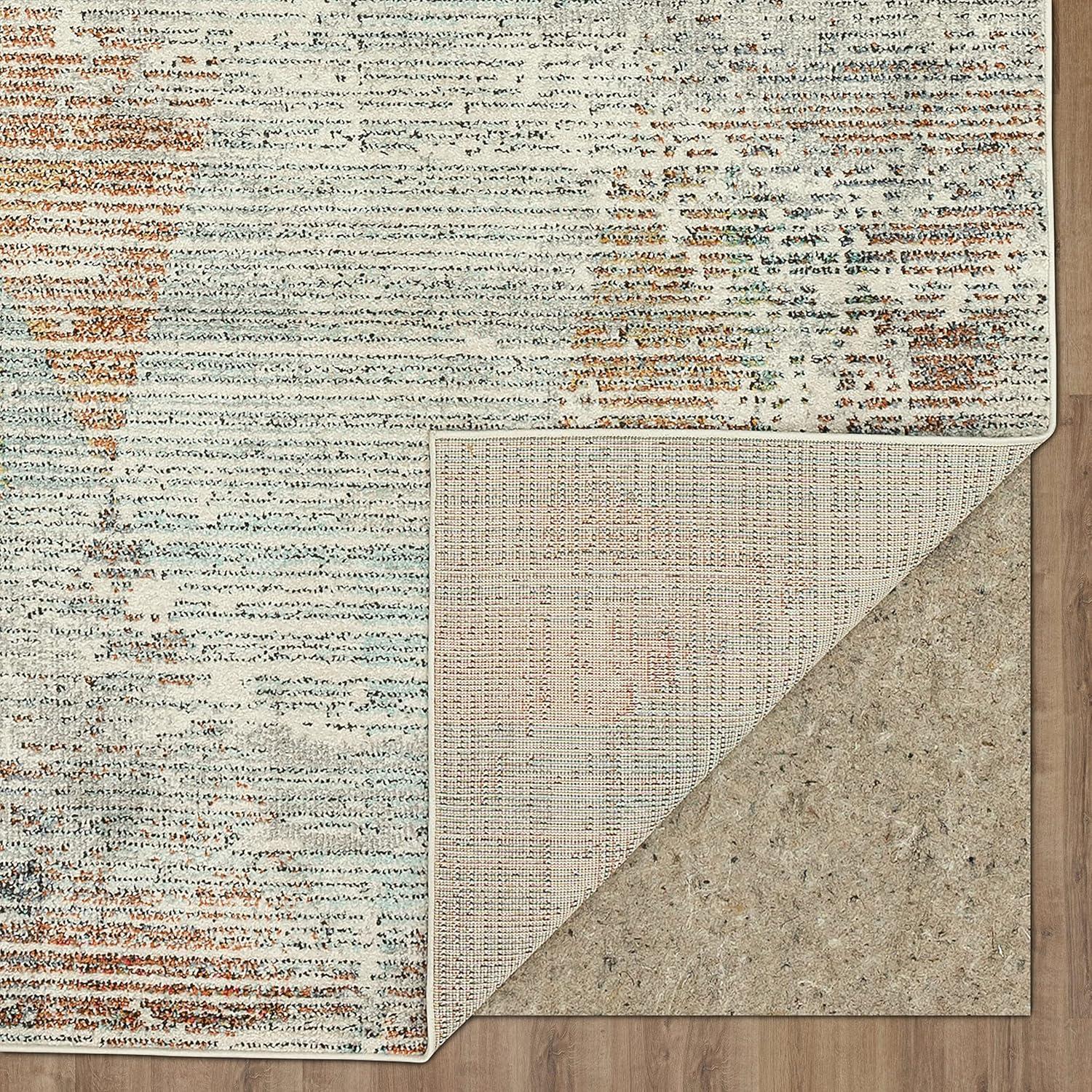 Mohawk Home Anderson Grey 1' 11" x 3' Abstract Geometric Area Rug Perfect for Living Room, Dining Room, Office