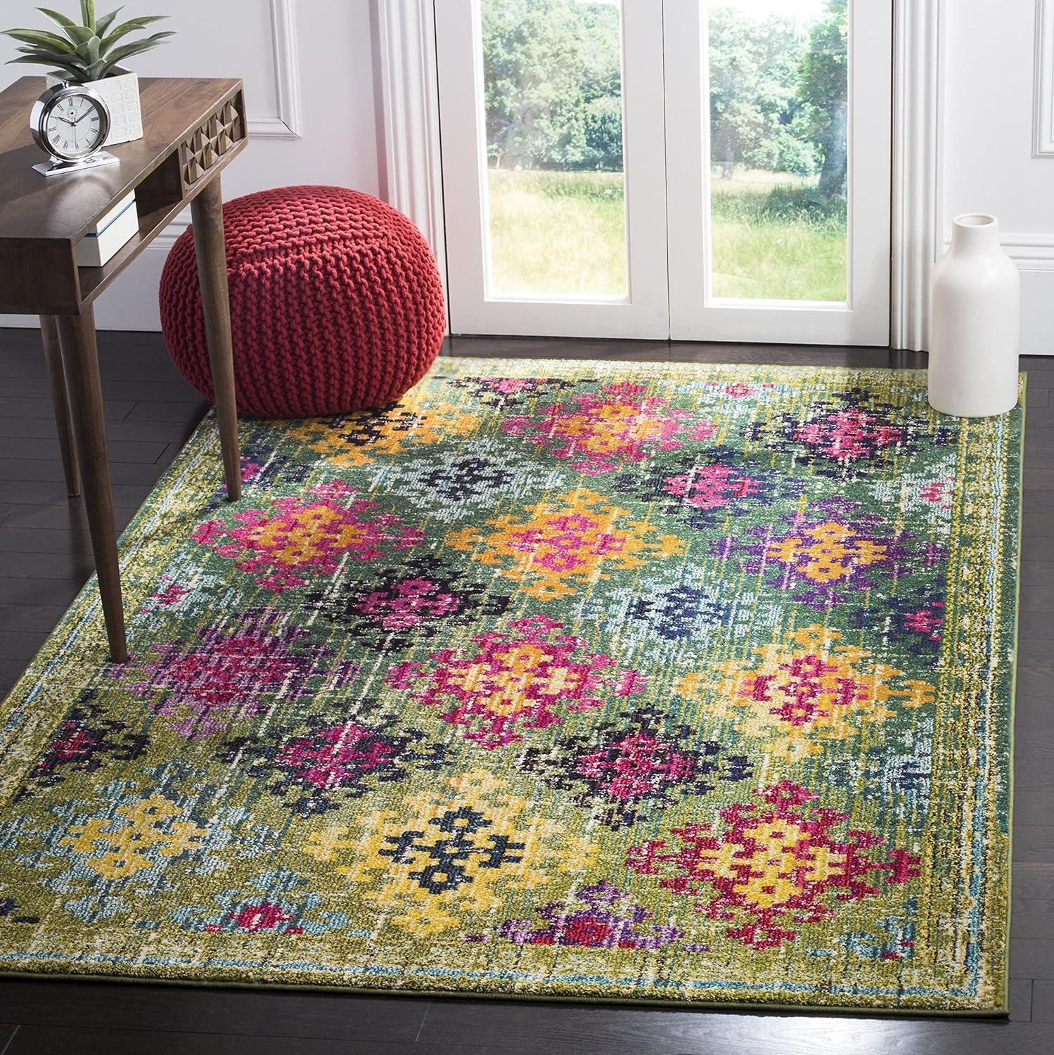 Monaco MNC244 Power Loomed Area Rug  - Safavieh