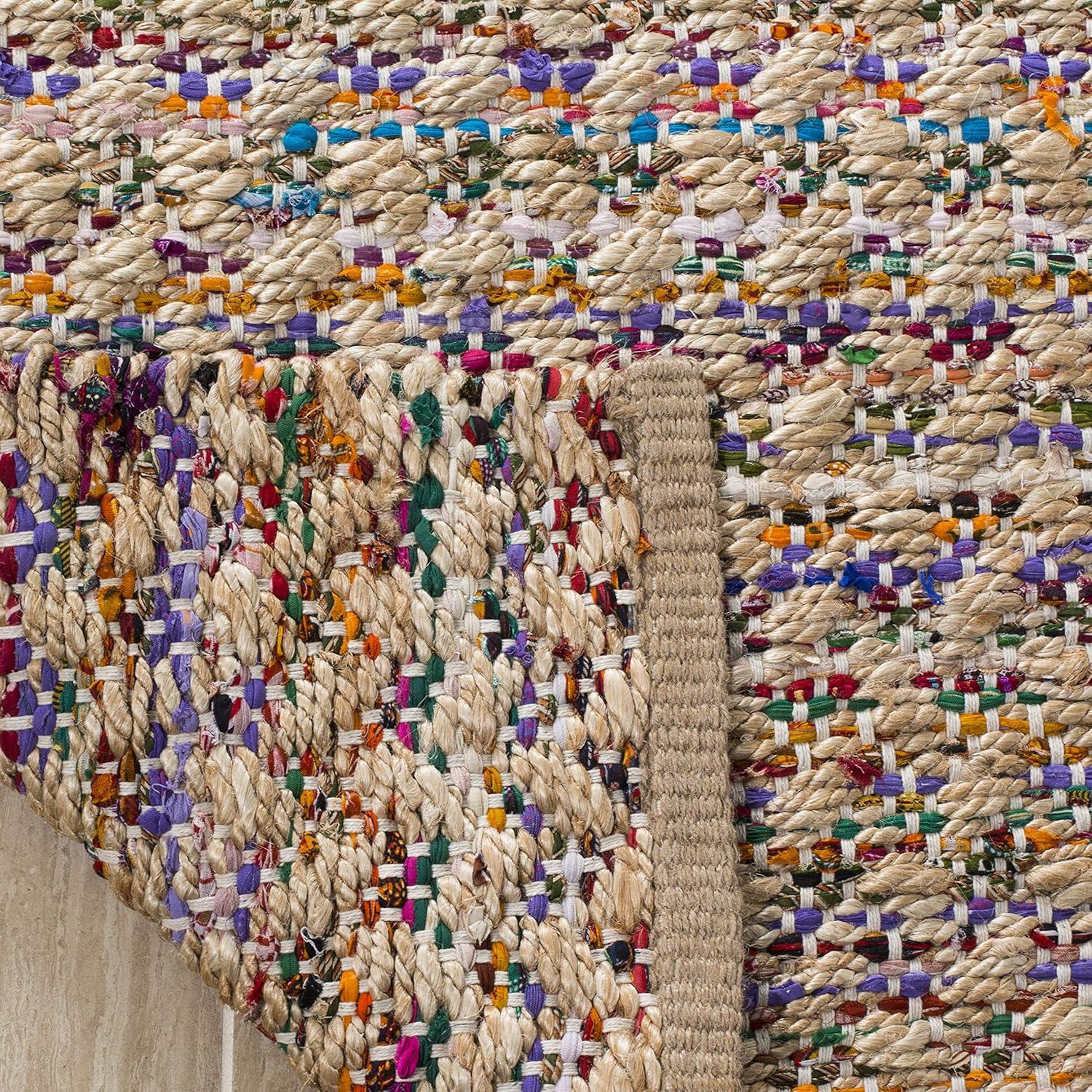 Cape Cod CAP305 Hand Woven Area Rug - Red/Natural - 3'x5' - Safavieh.