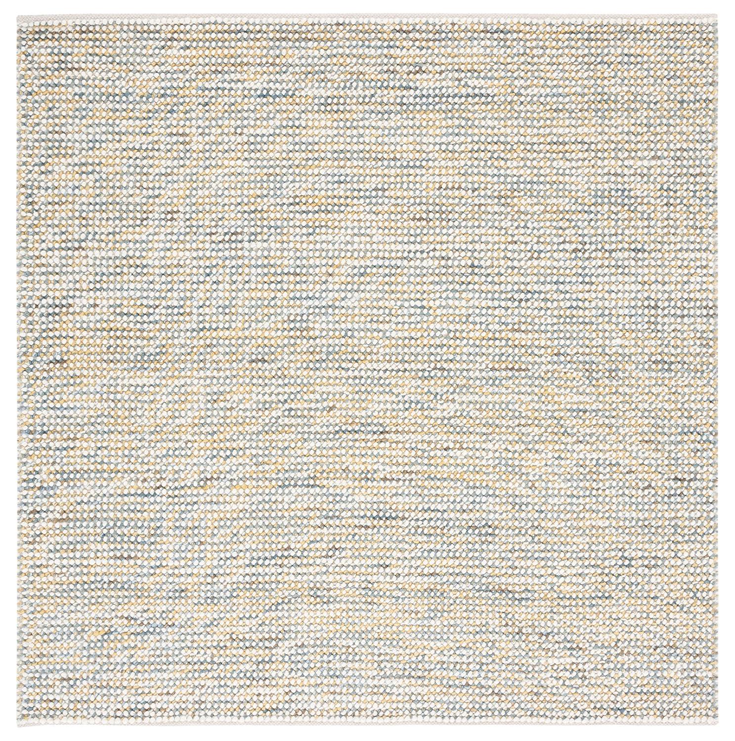 Latitude Run® Vermont Hand Woven Wool Solid Color Rug