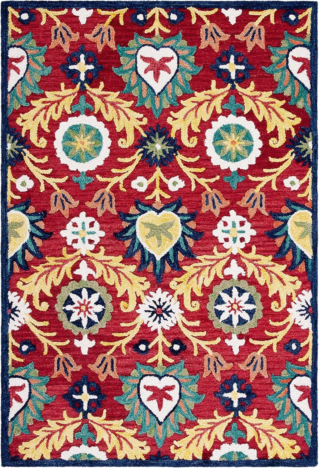 Blossom BLM563 Hand Tufted Area Rug  - Safavieh