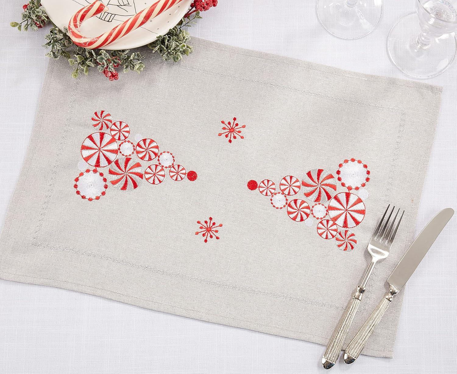 Polyester No Pattern Rectangle Placemat