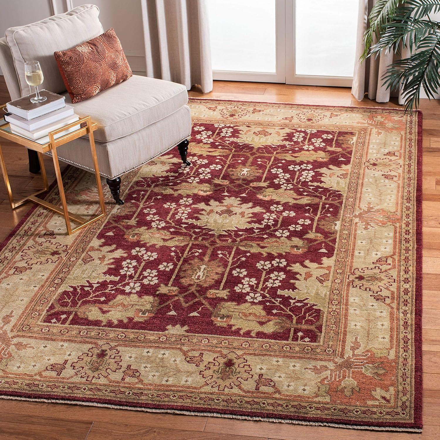 Safavieh Oushak Hand Knotted Wool Oriental Rug