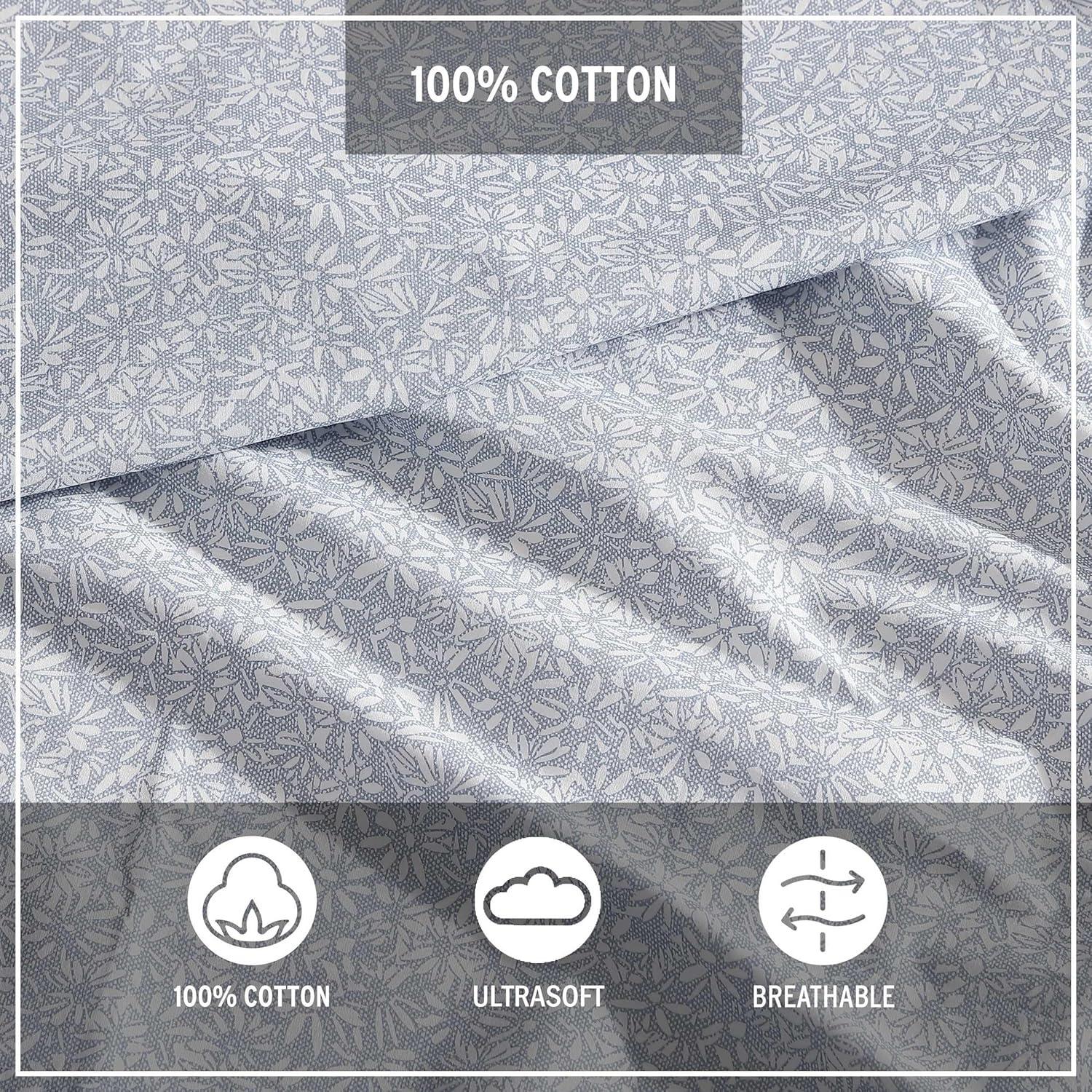 Eddie Bauer Printed Cotton Percale Sheet Sets