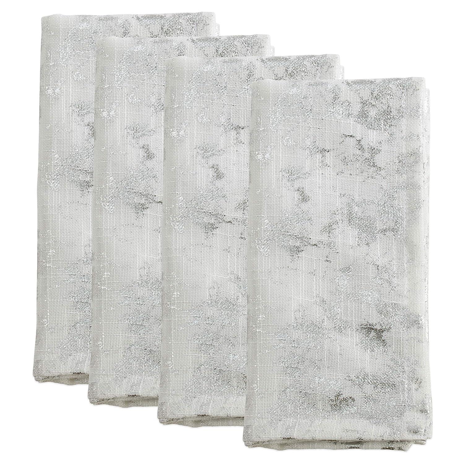 House of Hampton® Sheldon Polyester Abstract Square Napkin (Set of 4)