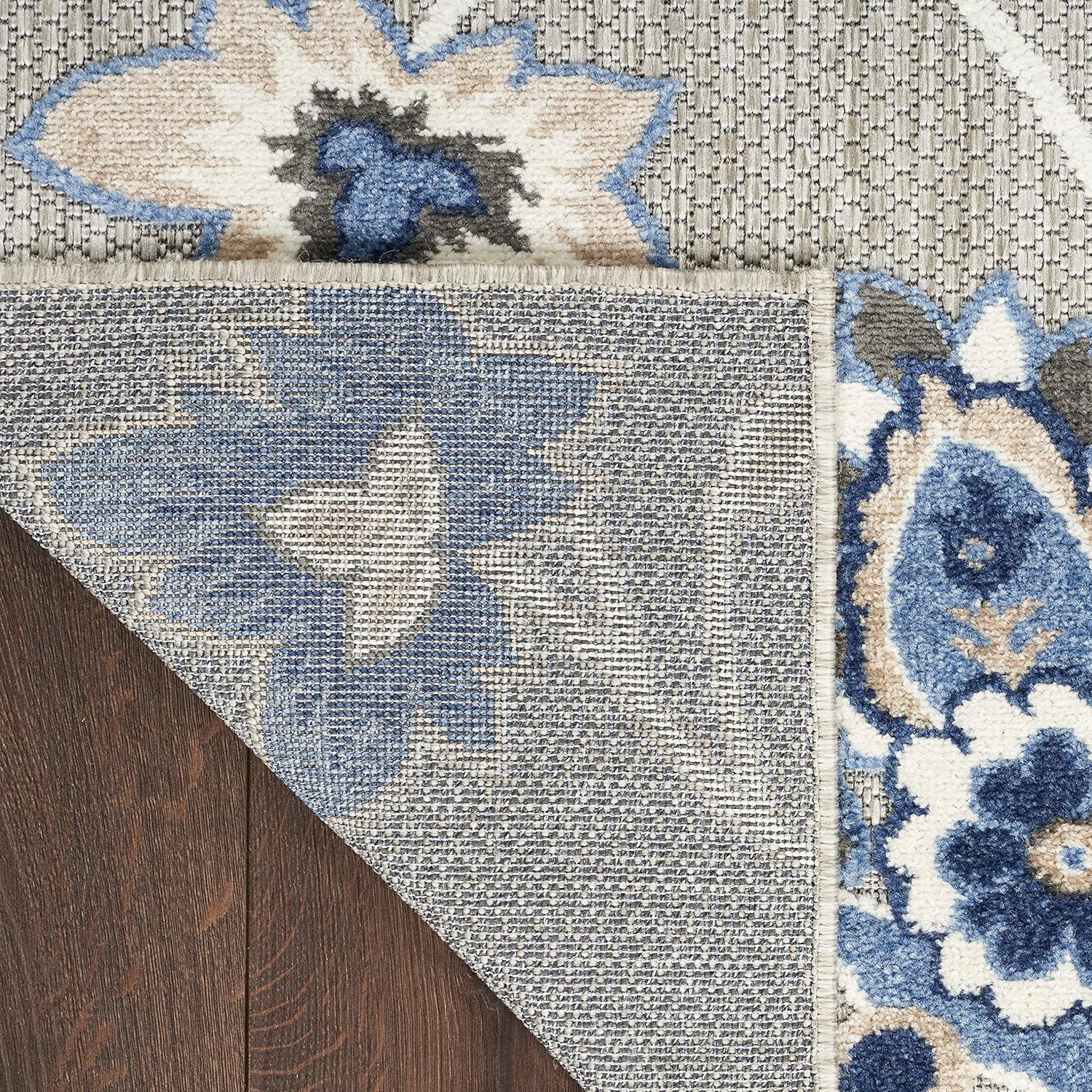 Nourison Aloha Floral Farmhouse Outdoor Rug